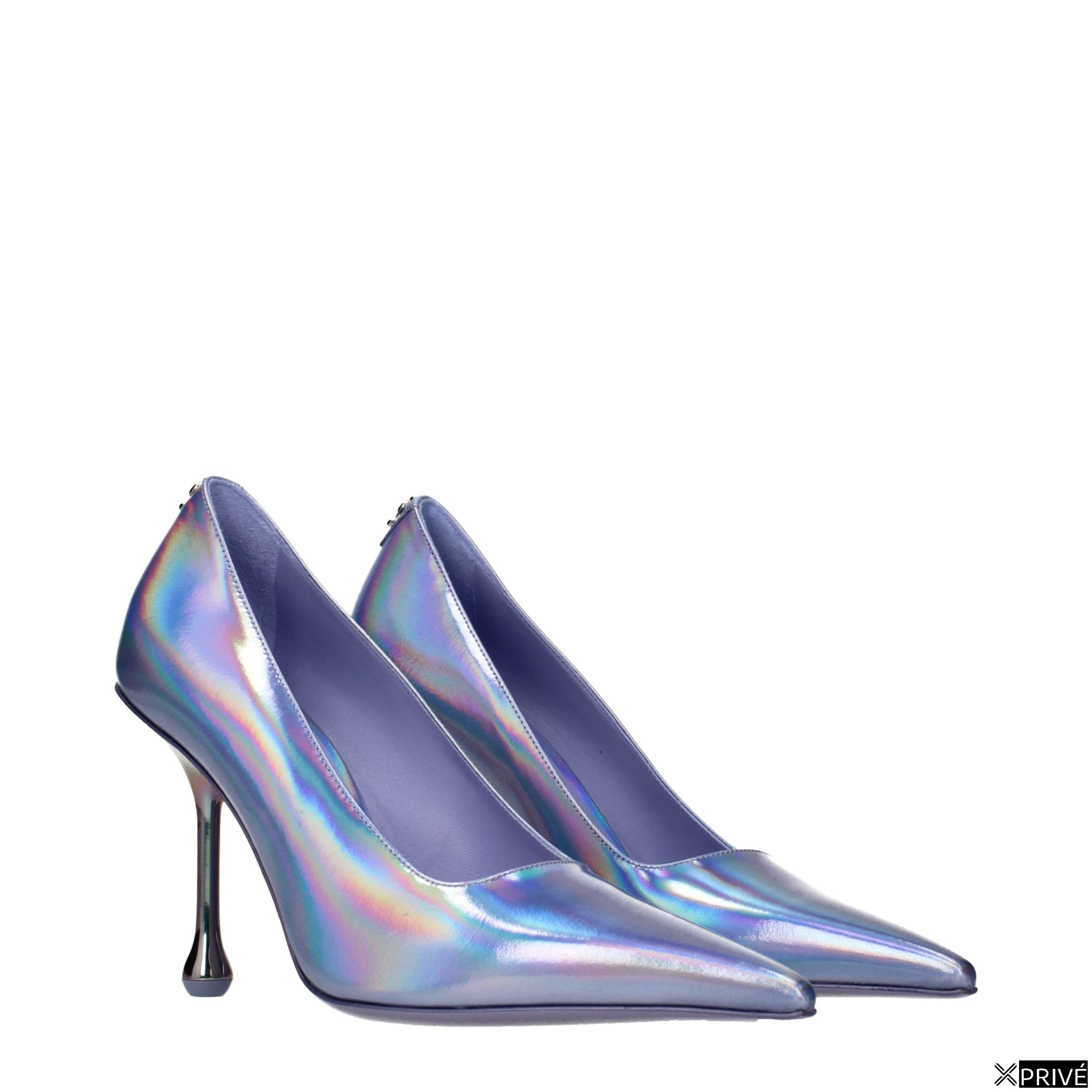 Escarpin violette en Cuir — 2