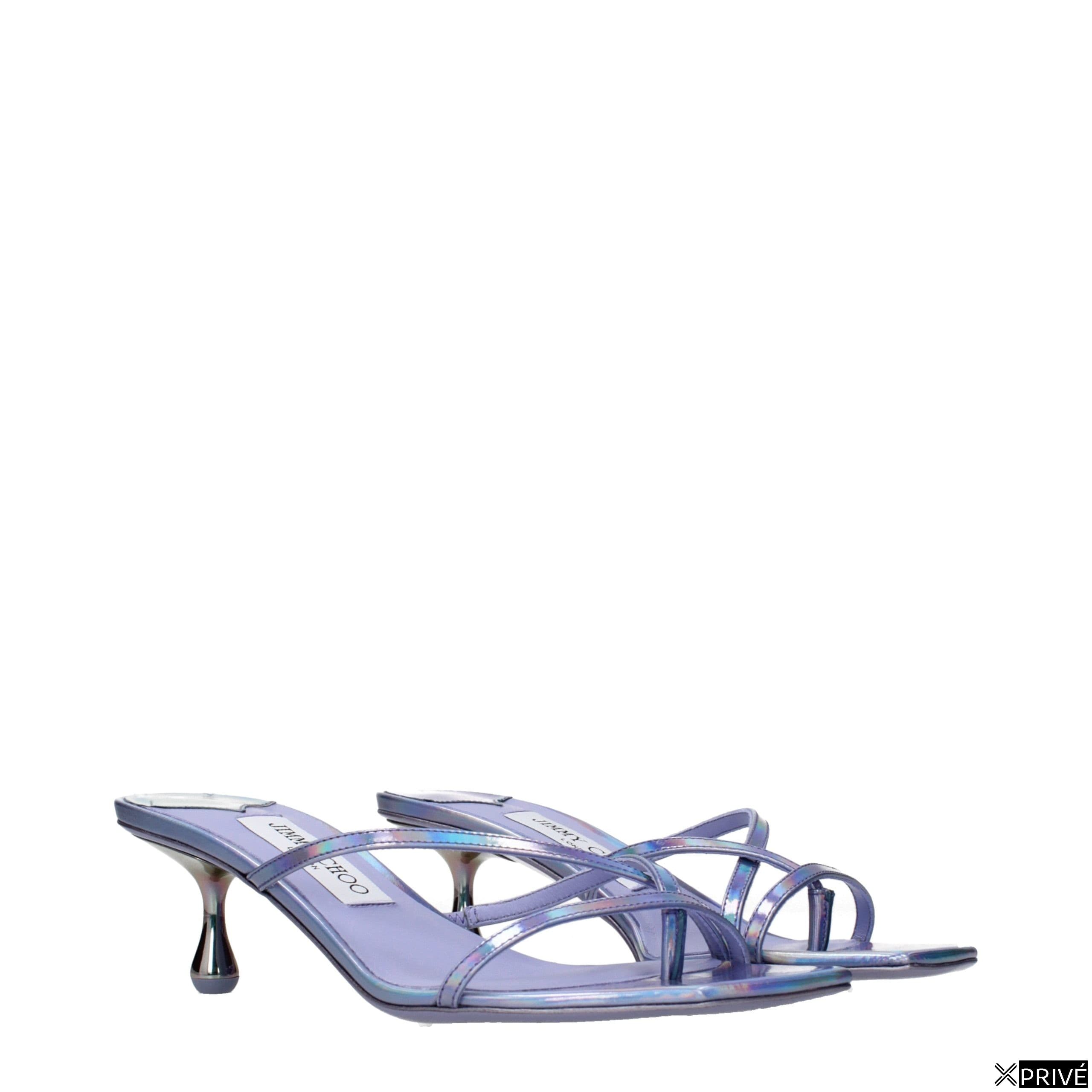 Sandales violettes en Cuir — 2