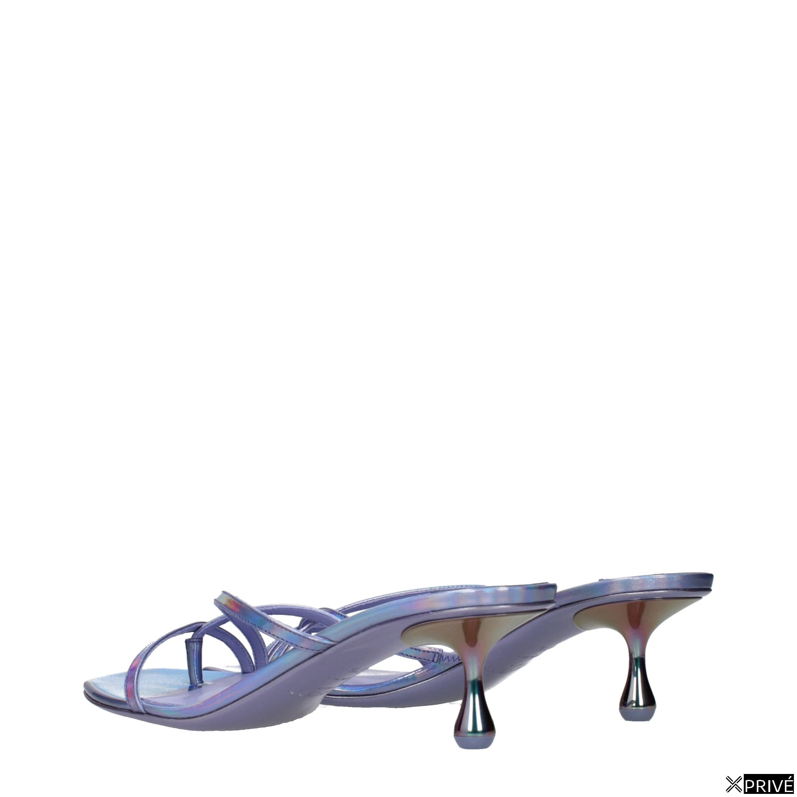 Sandales violettes en Cuir — 4