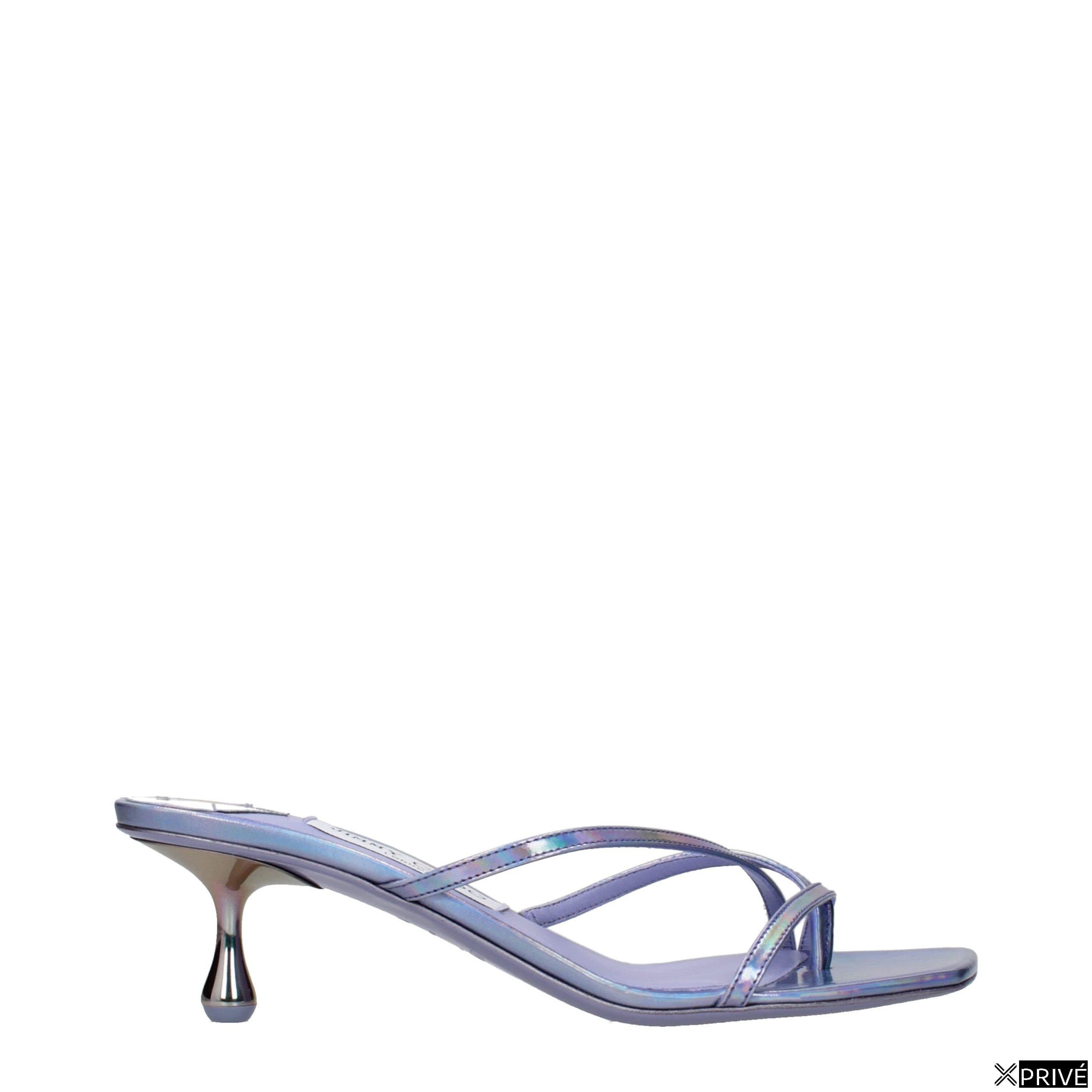 Sandales violettes en Cuir — 1