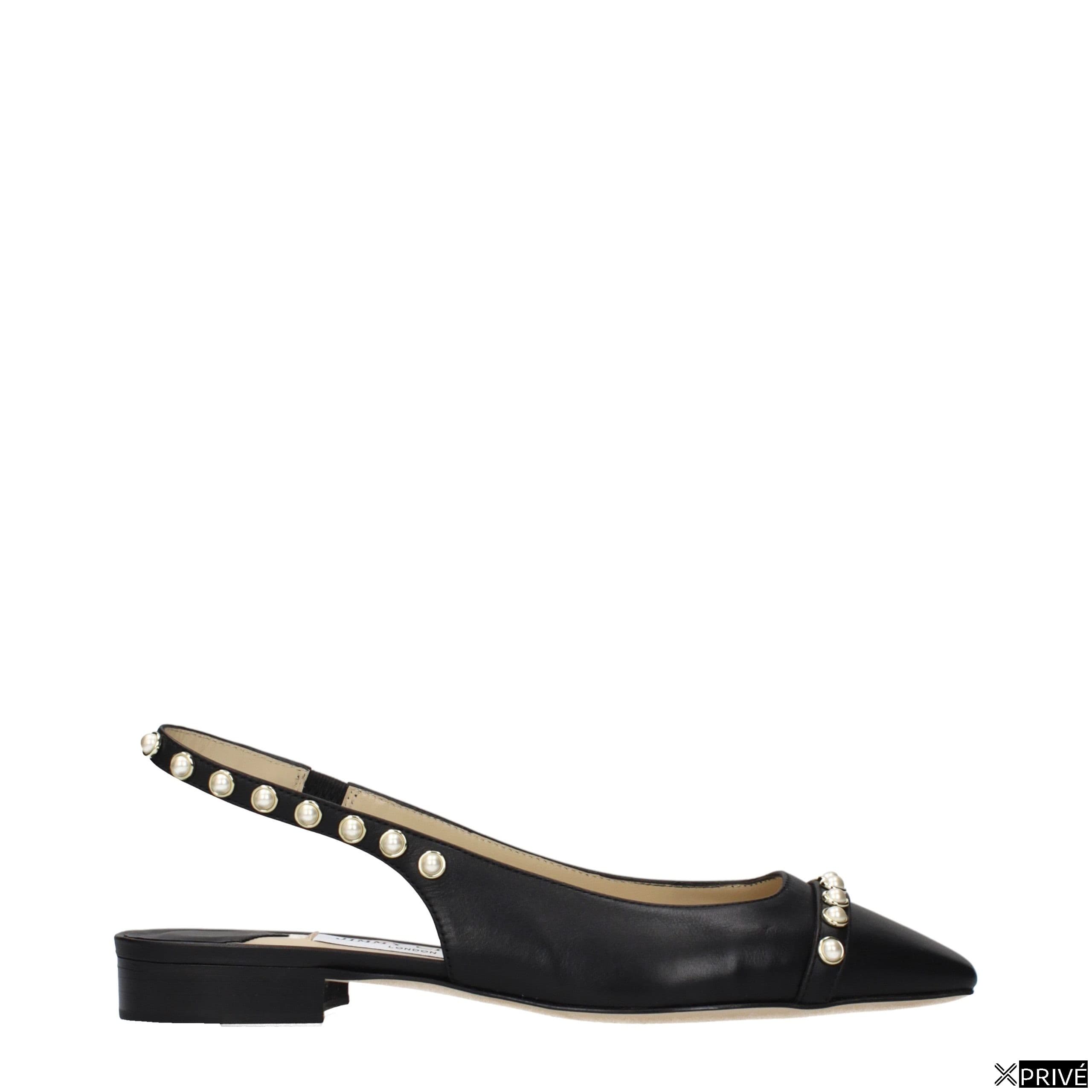 Sandales noires en Cuir — 1