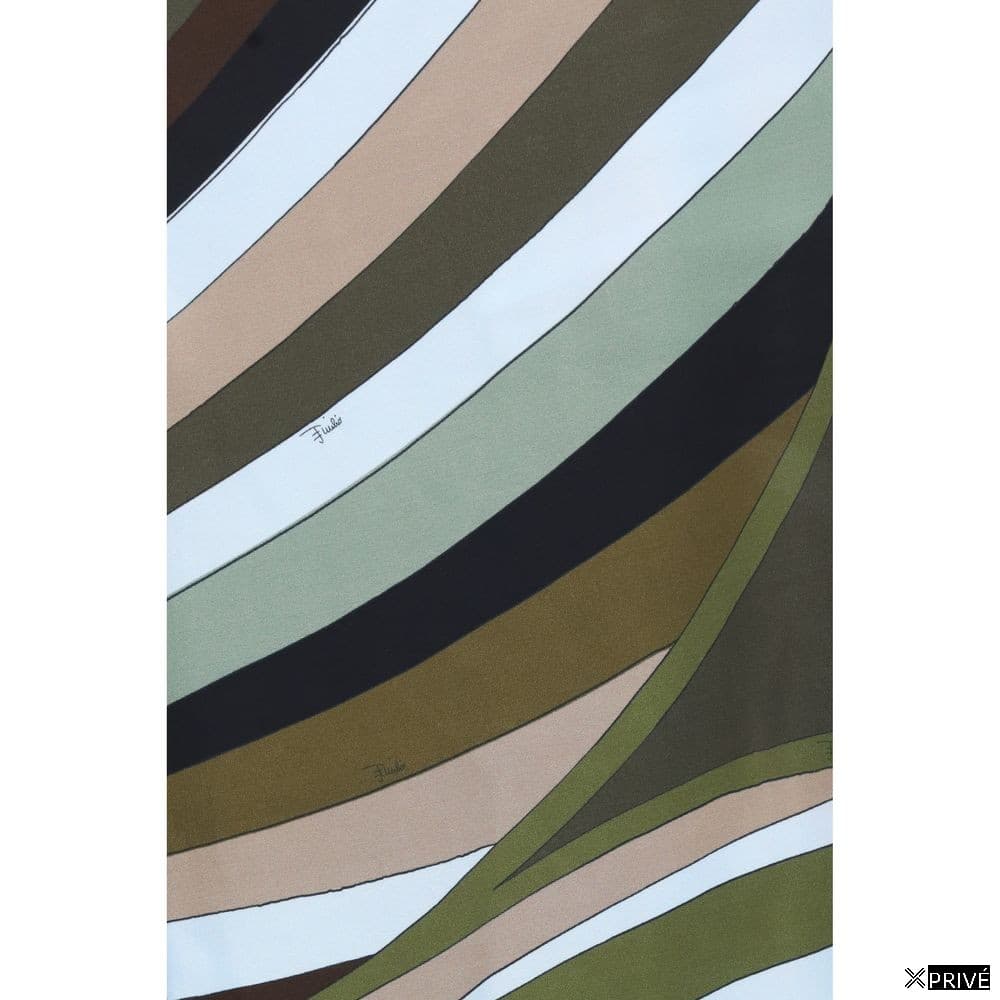 Bicolor Viscose Casual Pants — 3