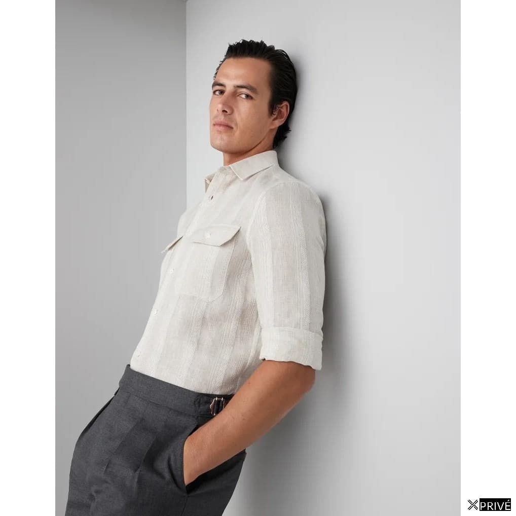 Chemise blanche en Lin — 5