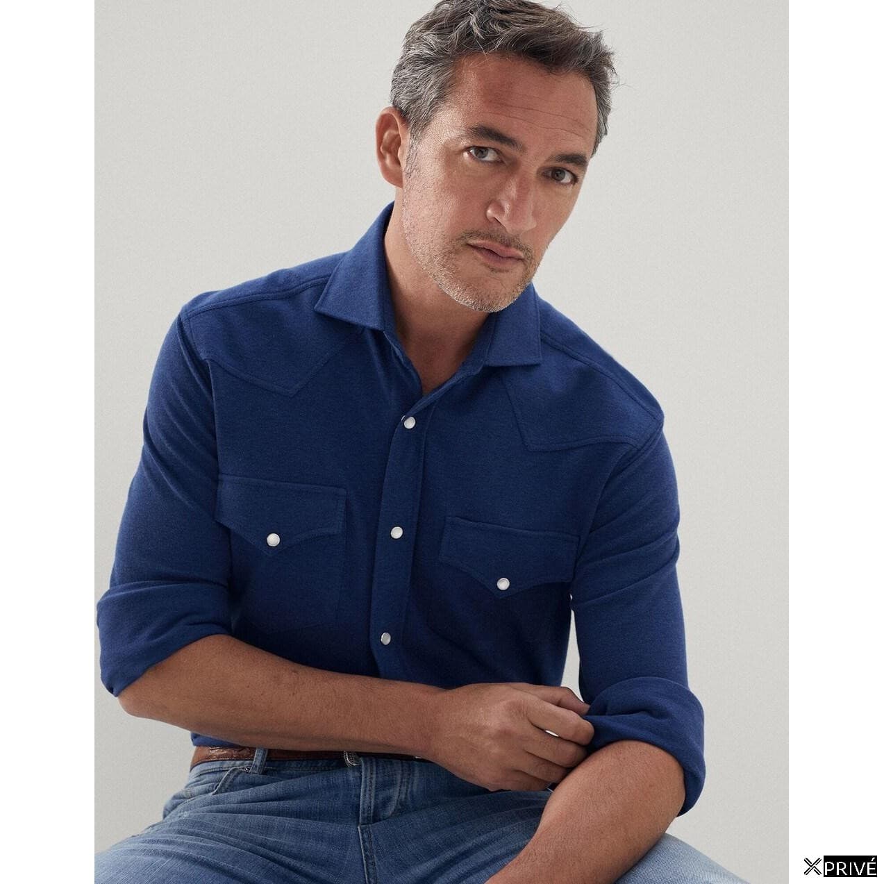 Blue Cotton Shirt — 5