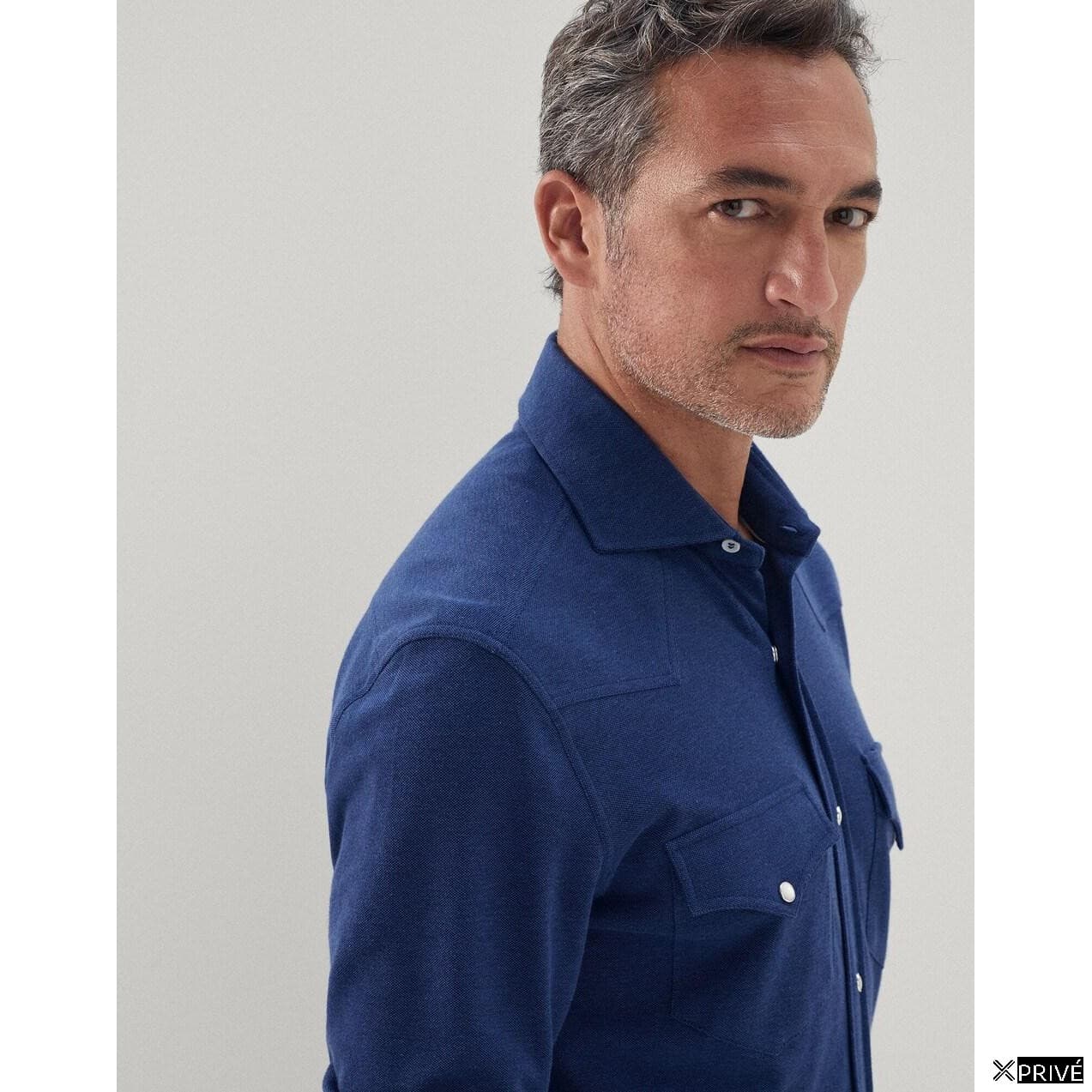 Blue Cotton Shirt — 2