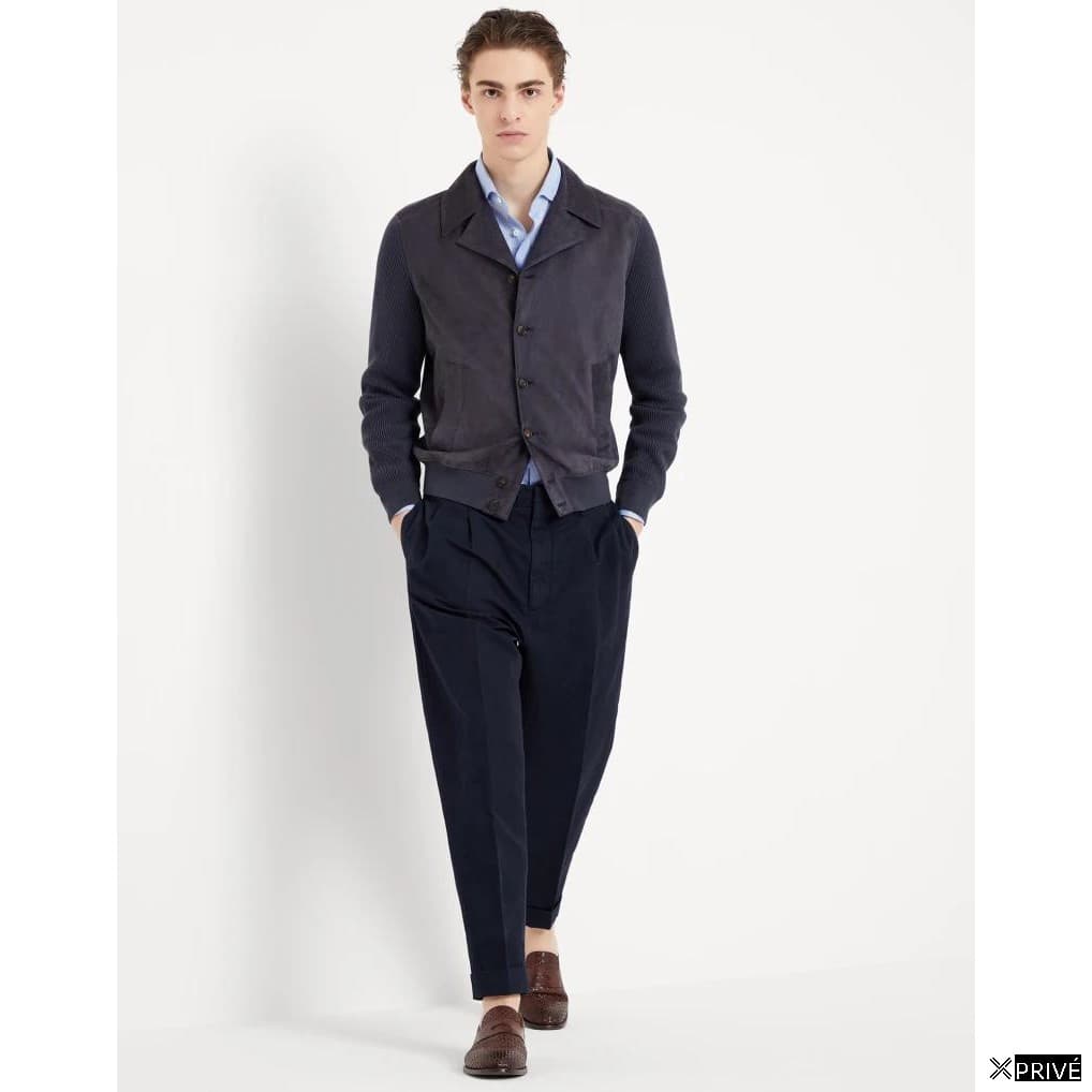 Chemise bleue en Lin — 1