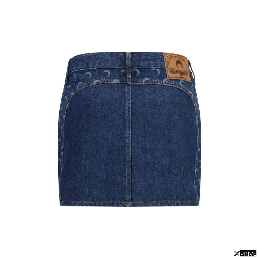 Jupe bleue en Coton — 2