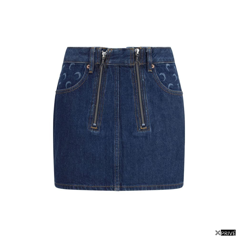 Jupe bleue en Coton — 1