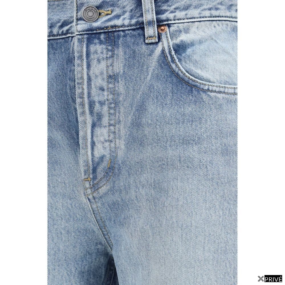 Jeans bleu en Coton — 3