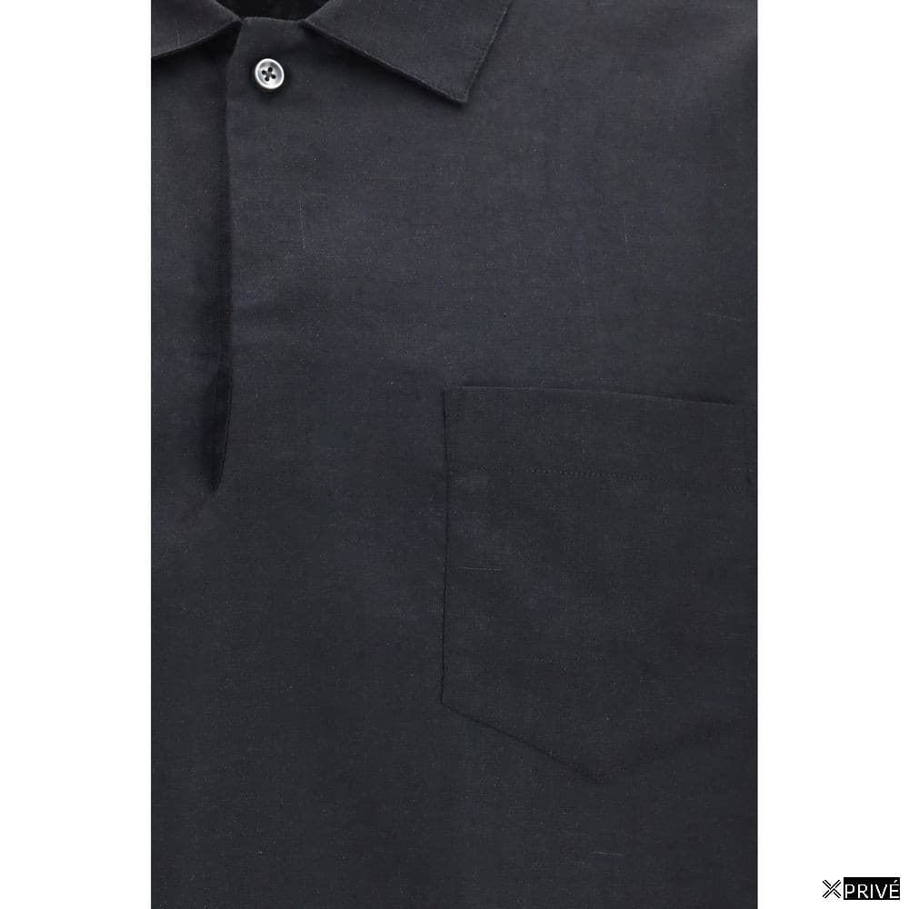 Chemise noire en Lin — 3