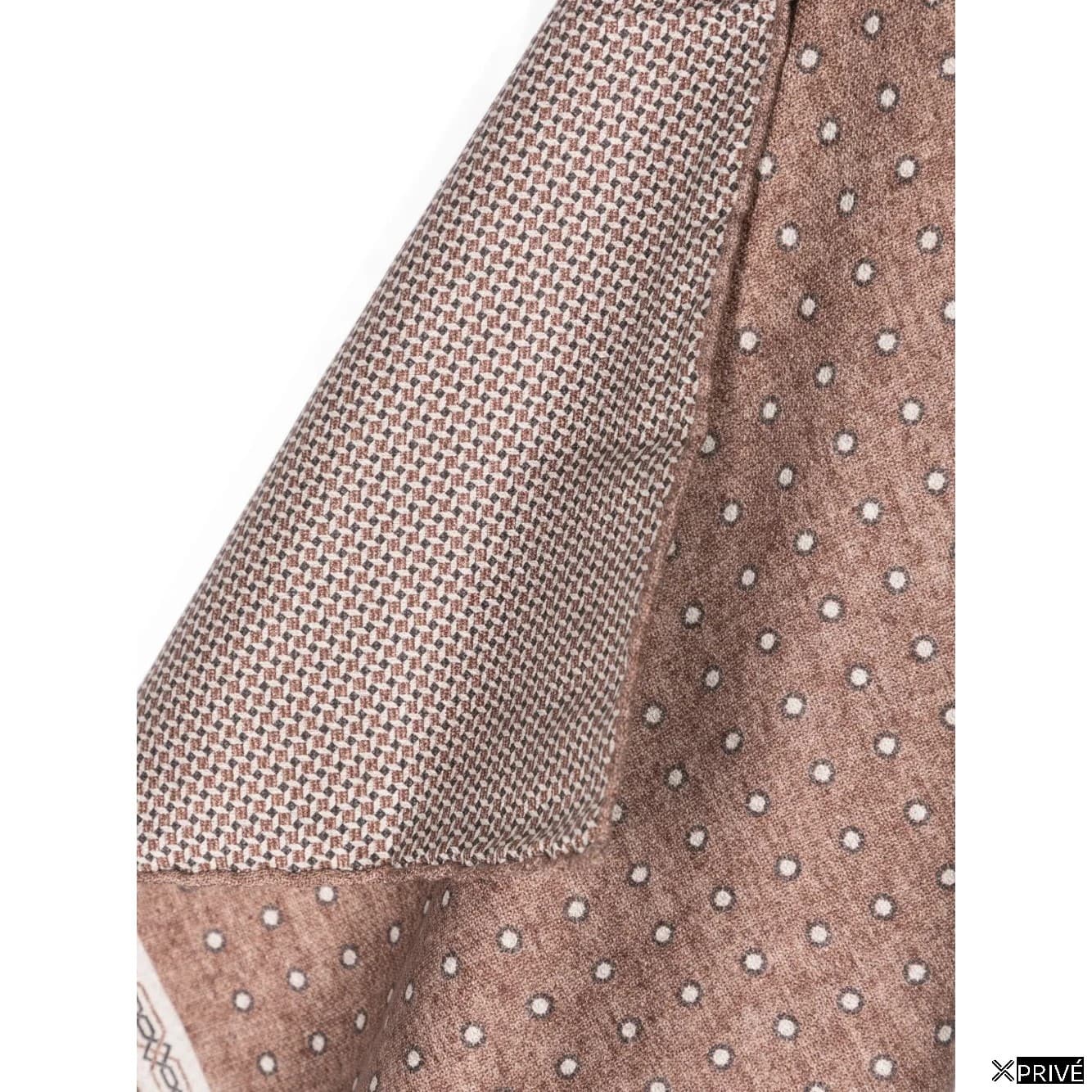 Mouchoir multicolore en Soie — 3