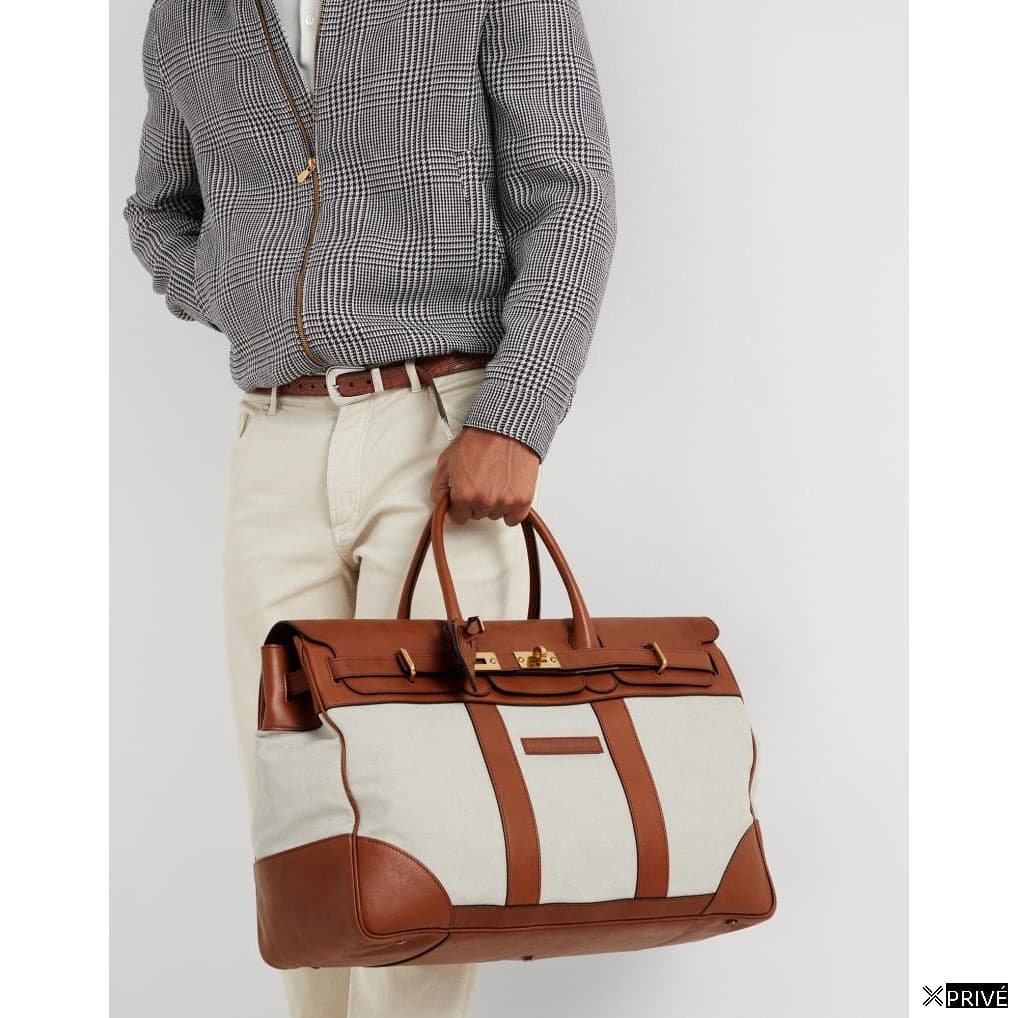 Natural Cotton Briefcase — 3
