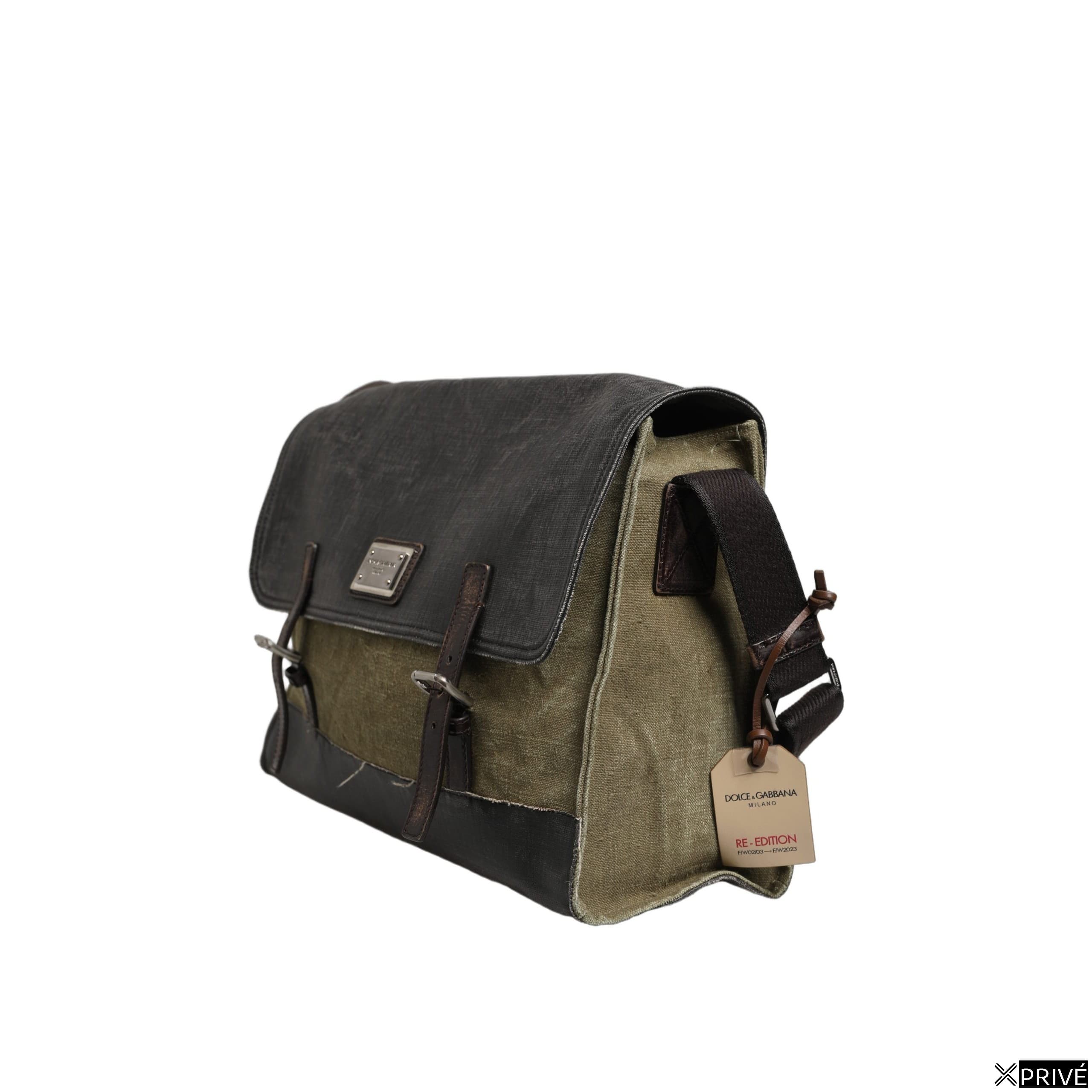 Sac vert foncé en Cuir — 3