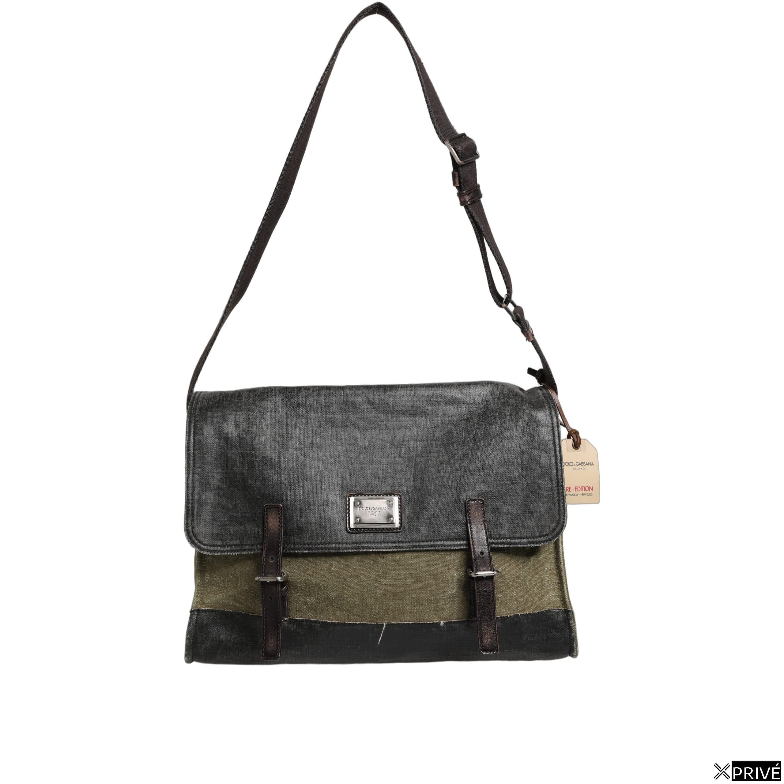 Sac vert foncé en Cuir — 4