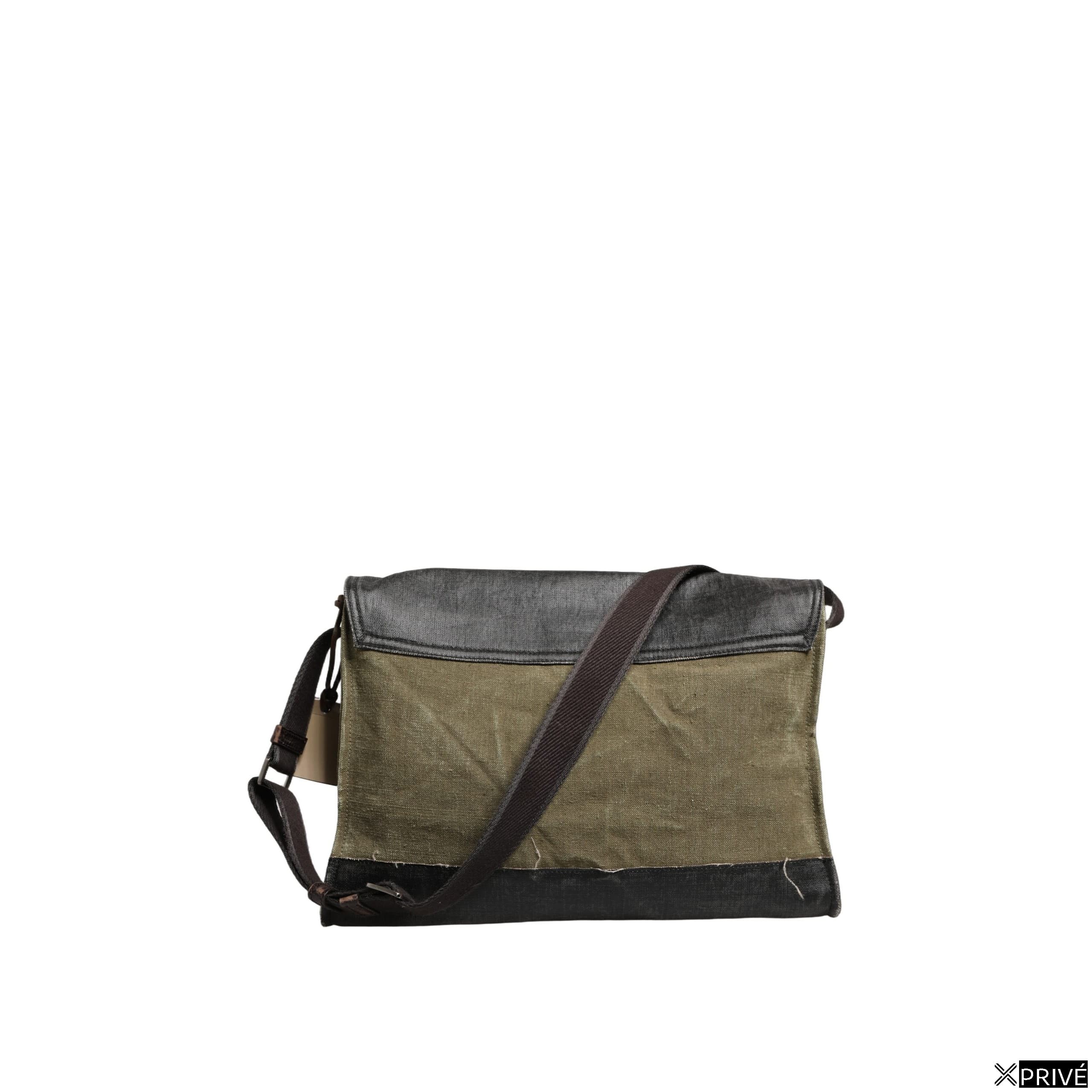 Sac vert foncé en Cuir — 5