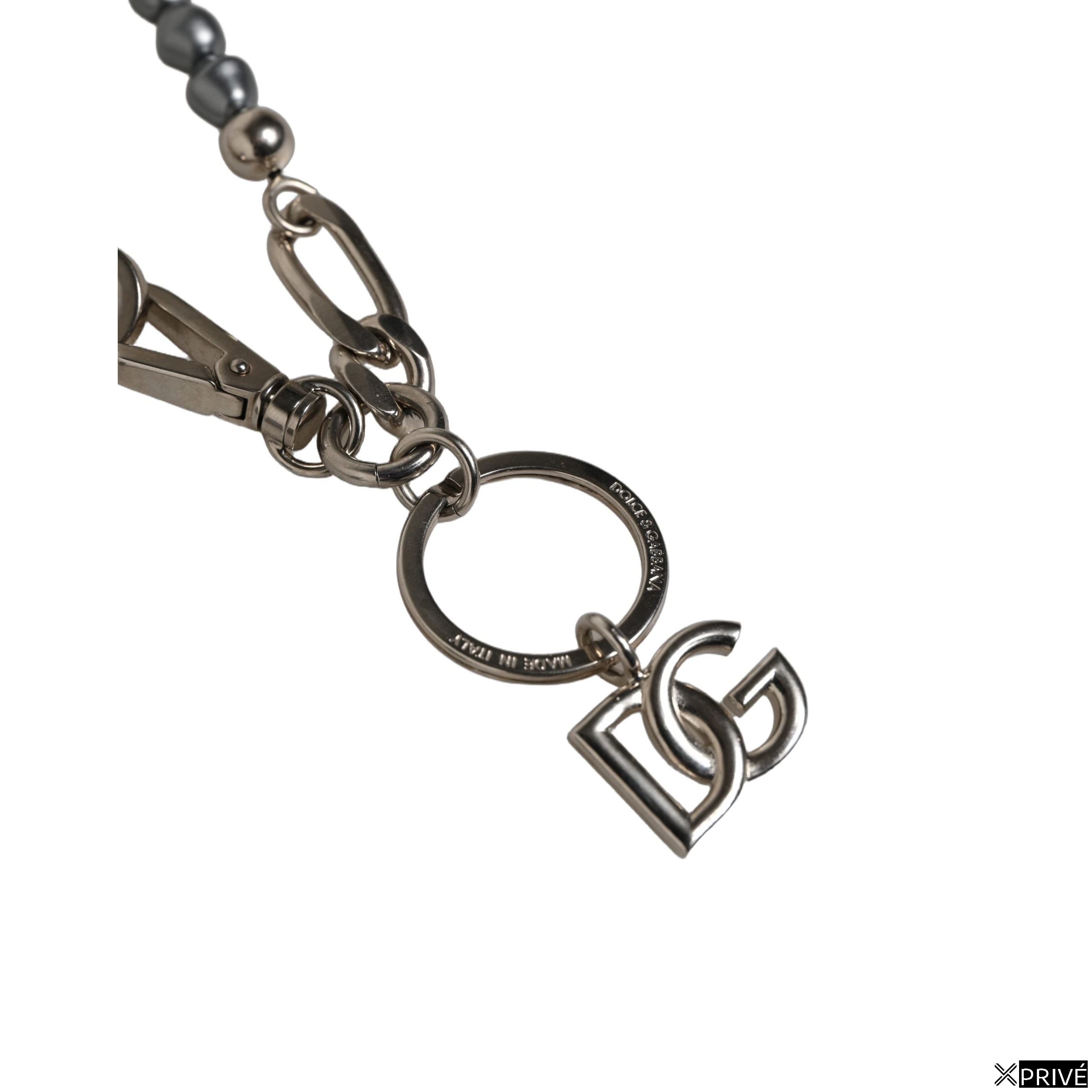 Collier argenté en Laiton — 3