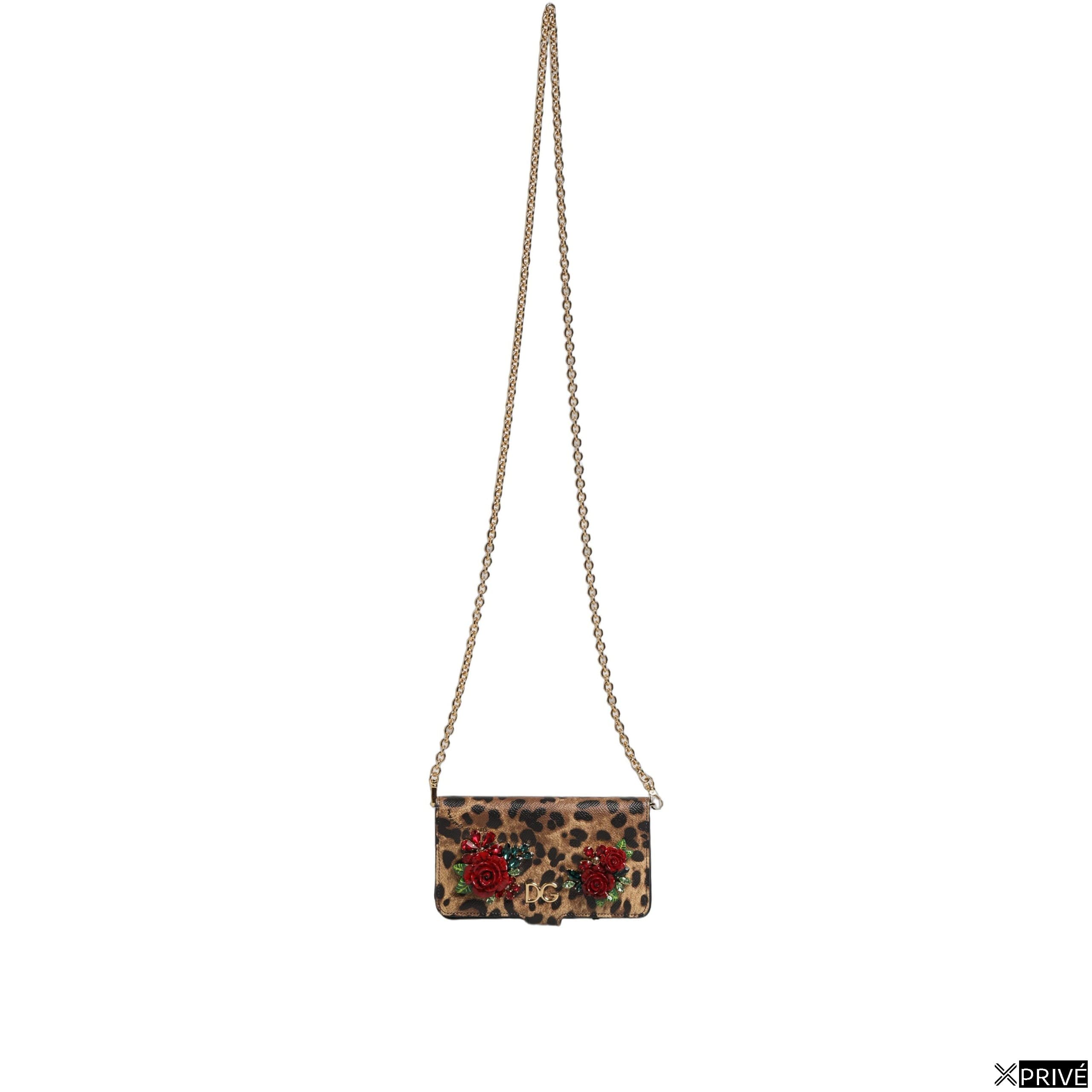 Sac porté croisé brun — 1