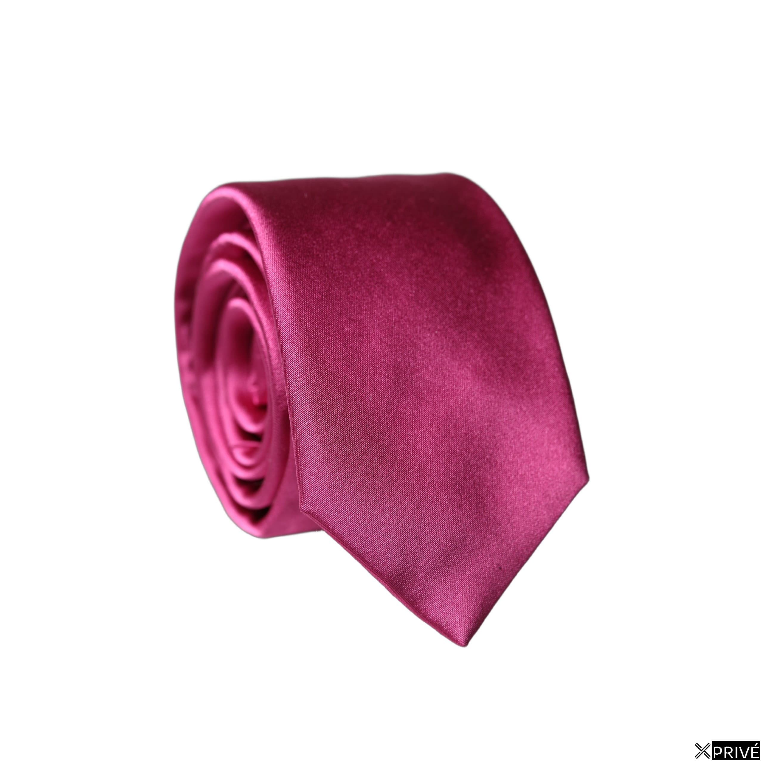 Cravate et nœud papillon fuchsia — 1