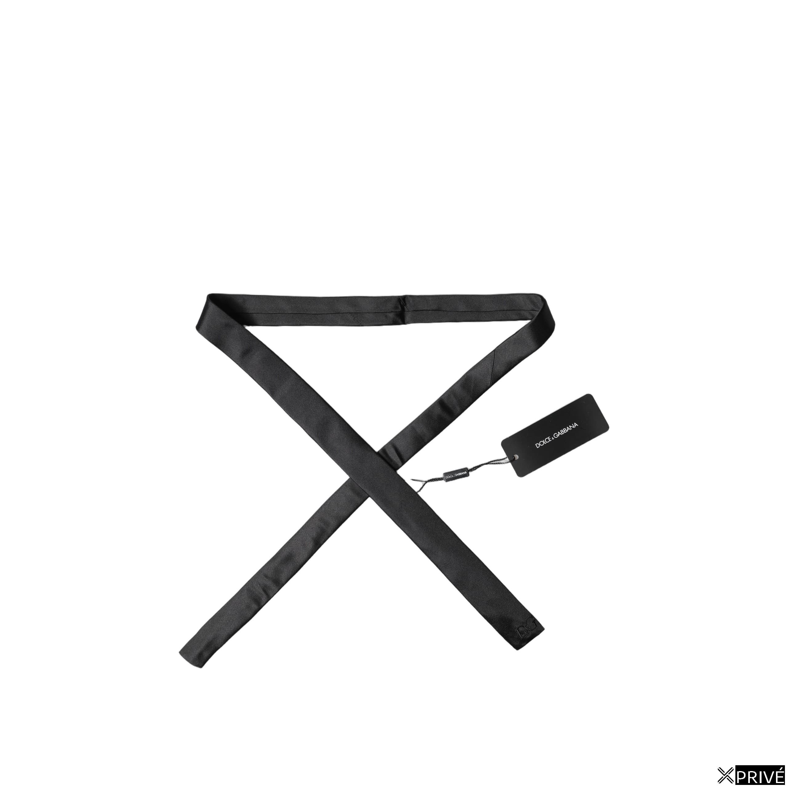 Cravate et nœud papillon noir — 4