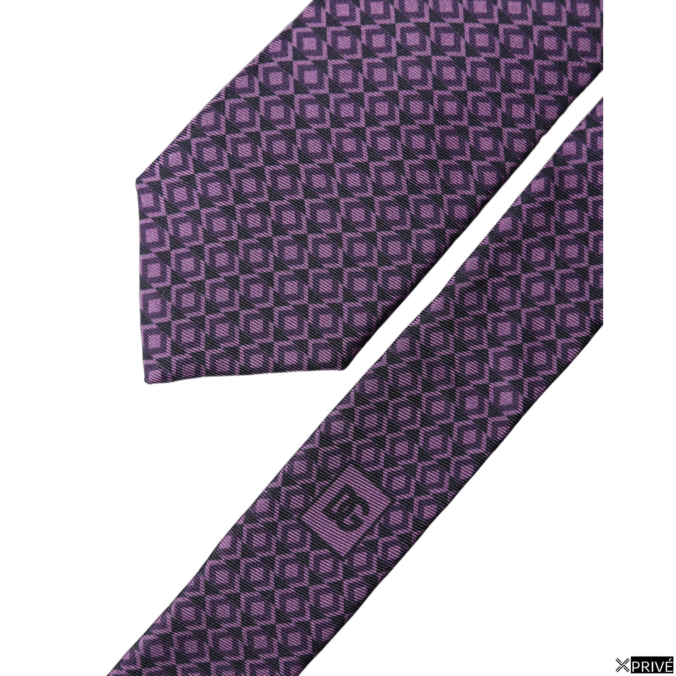Cravate et nœud papillon violet — 4