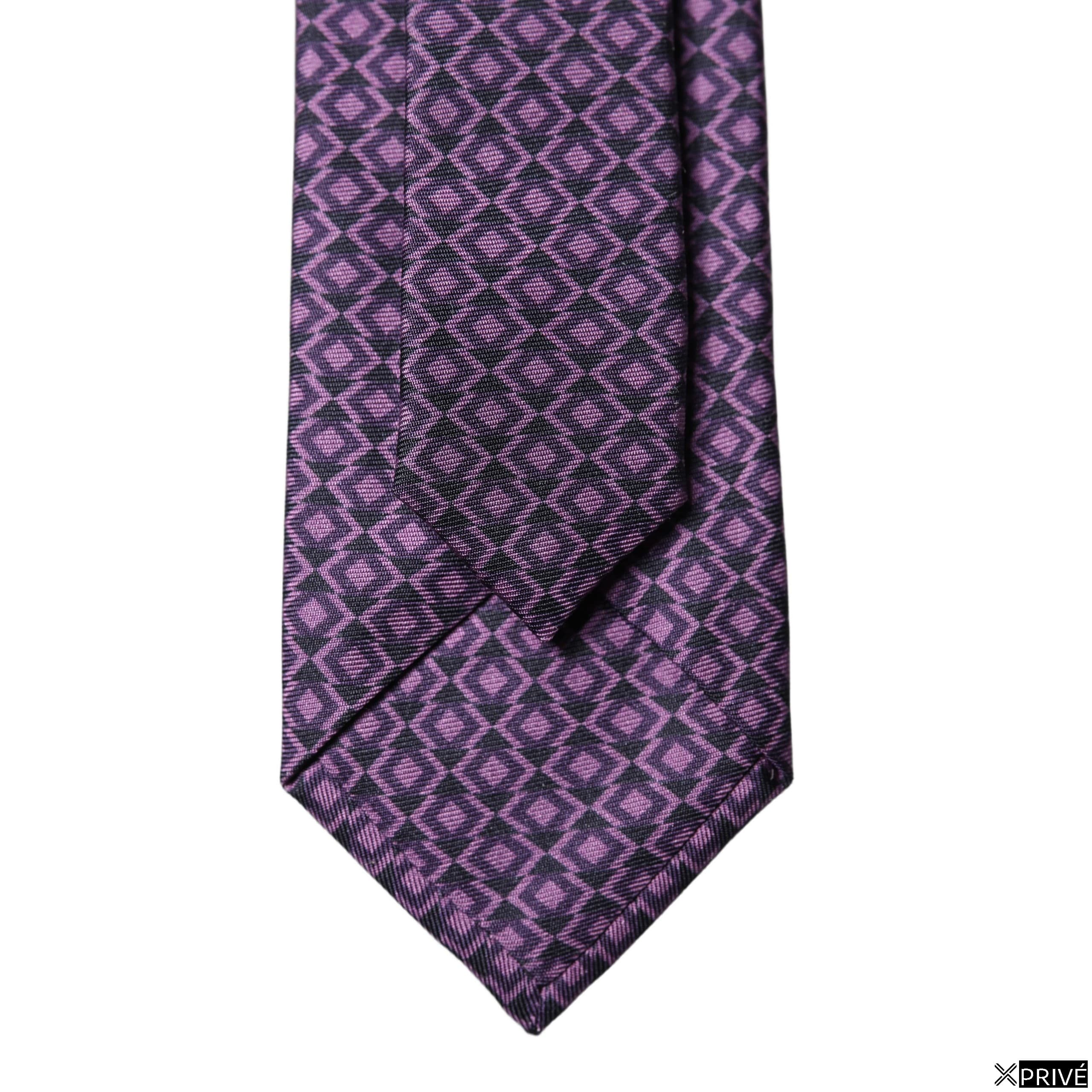 Cravate et nœud papillon violet — 3