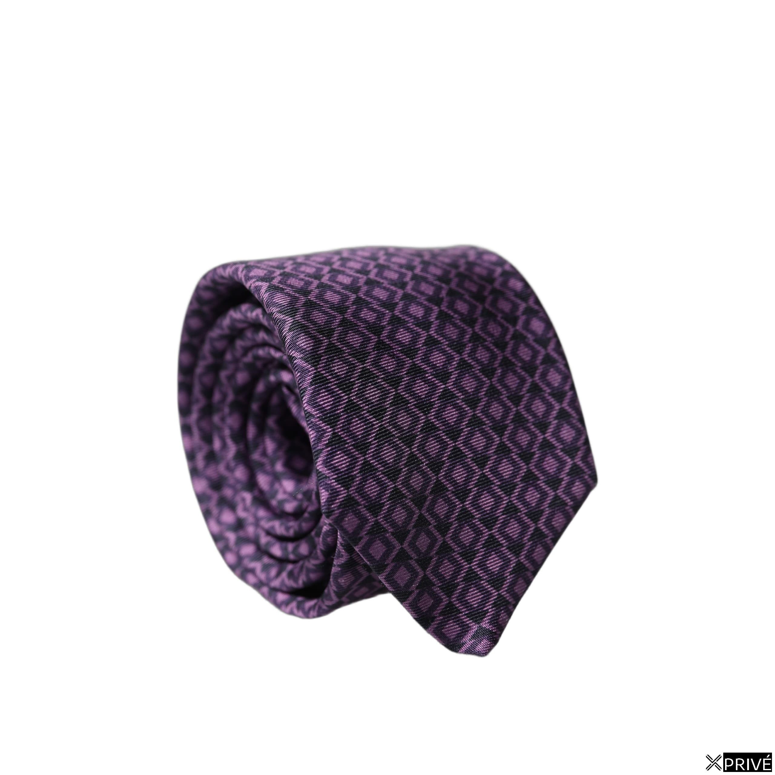 Cravate et nœud papillon violet — 1
