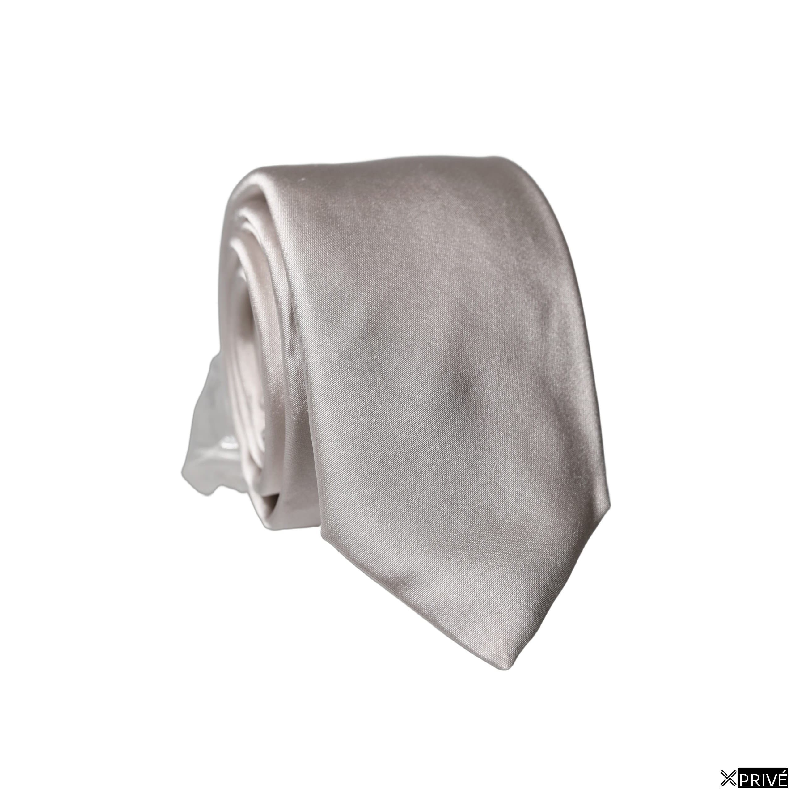 Cravate et nœud papillon gris — 1