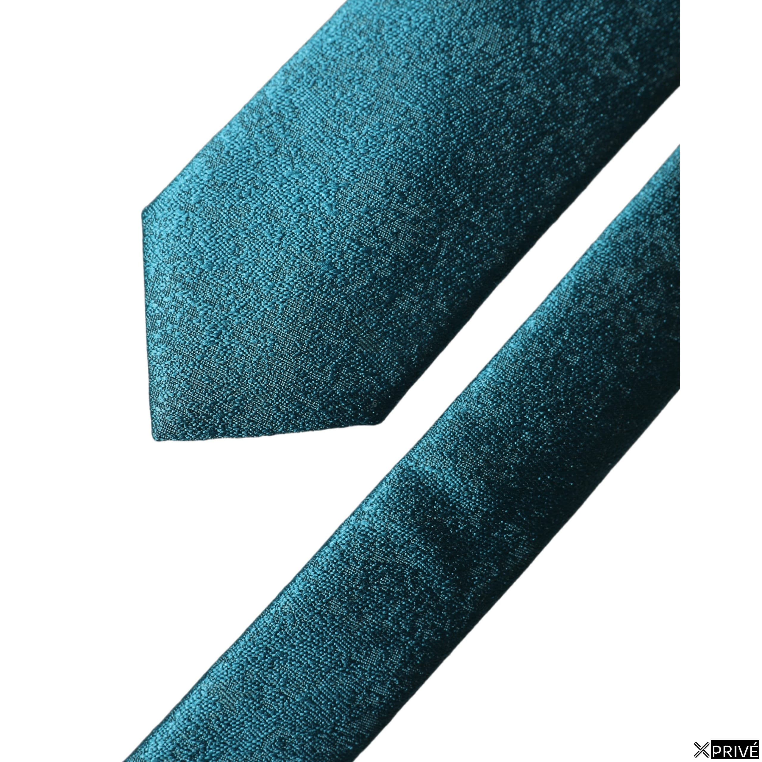 Cravate et nœud papillon sarcelle — 4