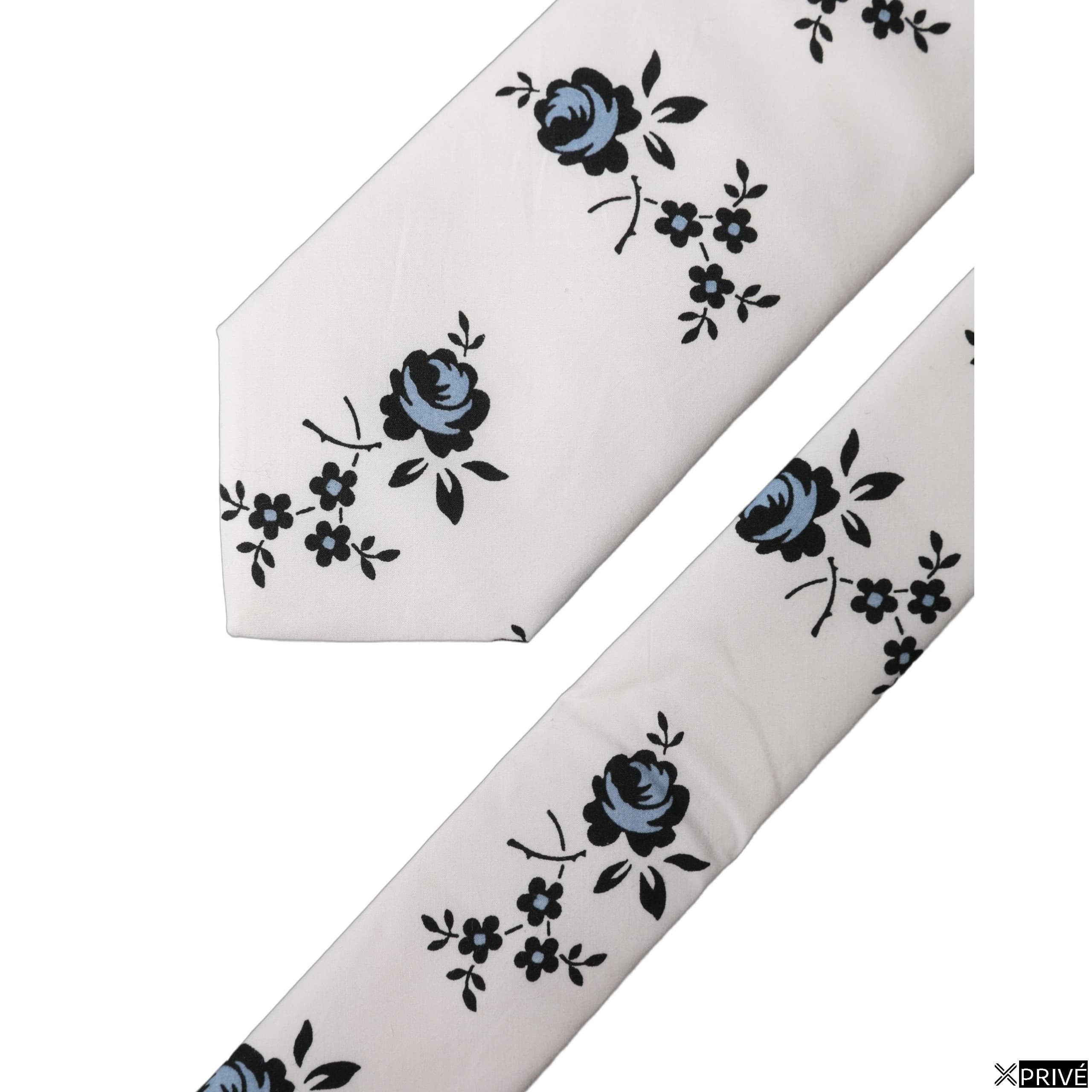 Cravate et nœud papillon blanc — 4