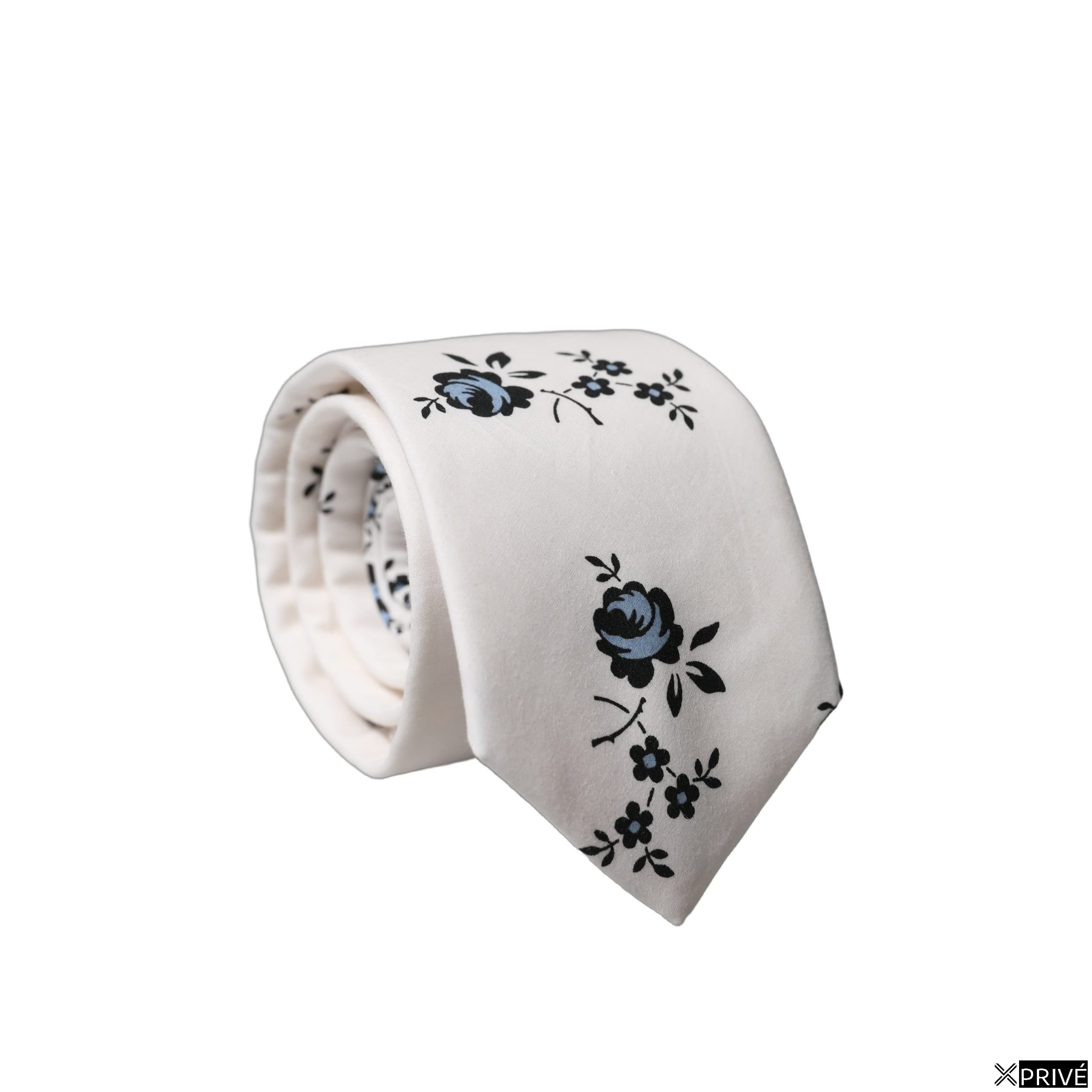 Cravate et nœud papillon blanc — 1