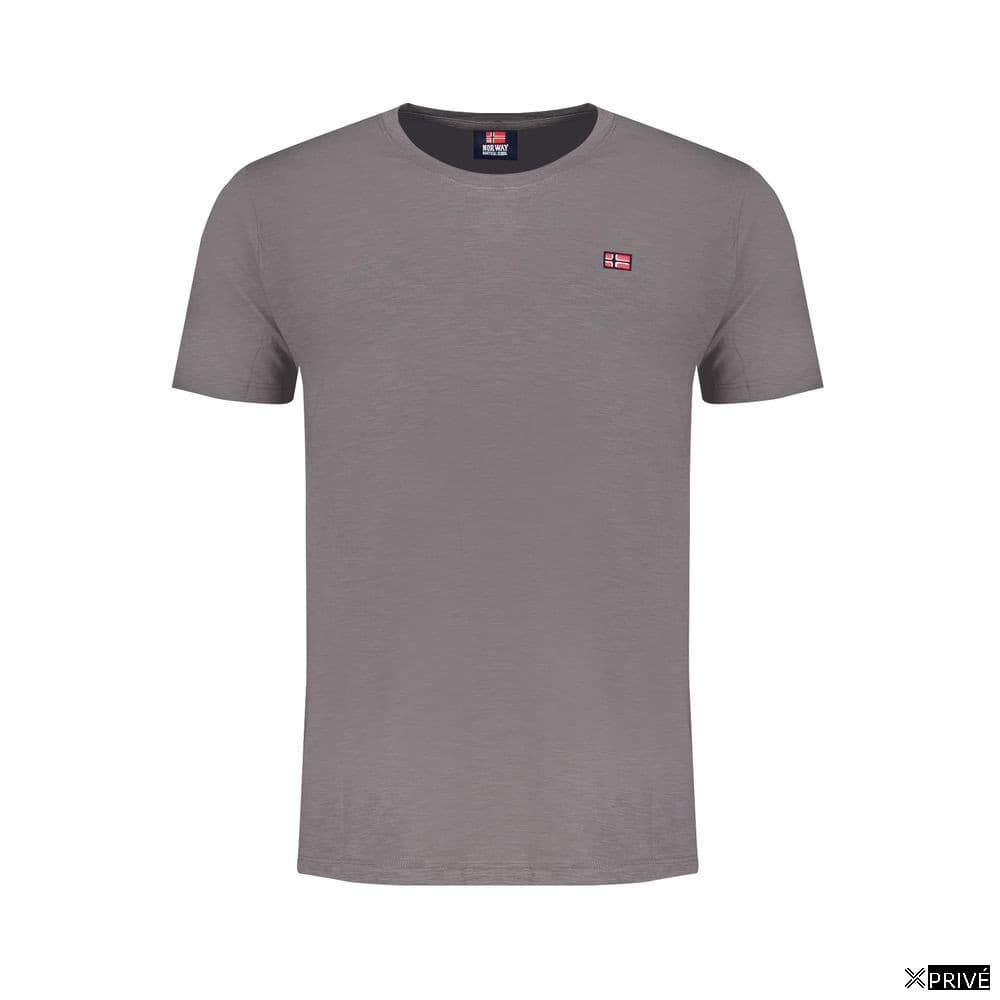 T-shirt gris en Coton — 1