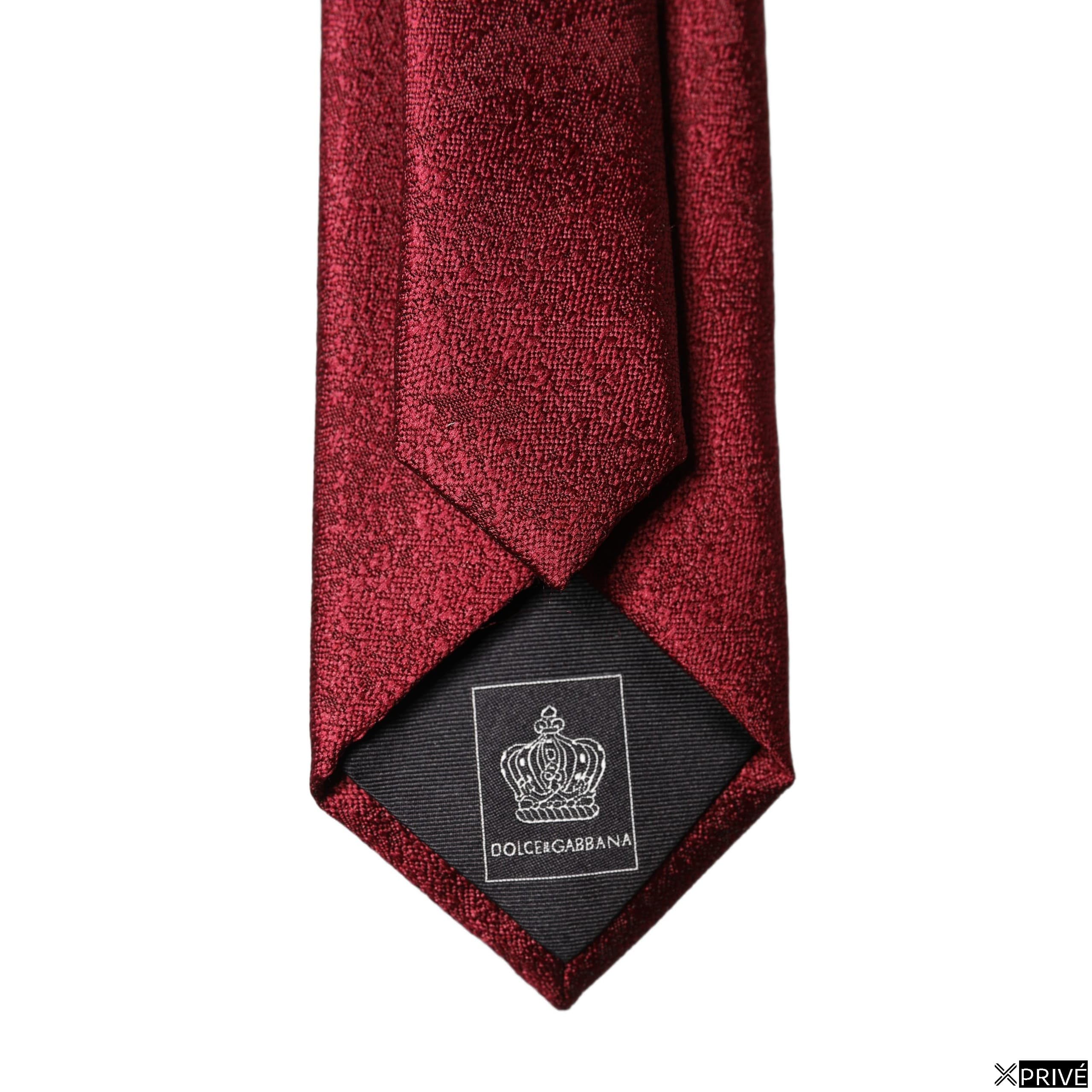 Cravate et nœud papillon bordeaux — 5