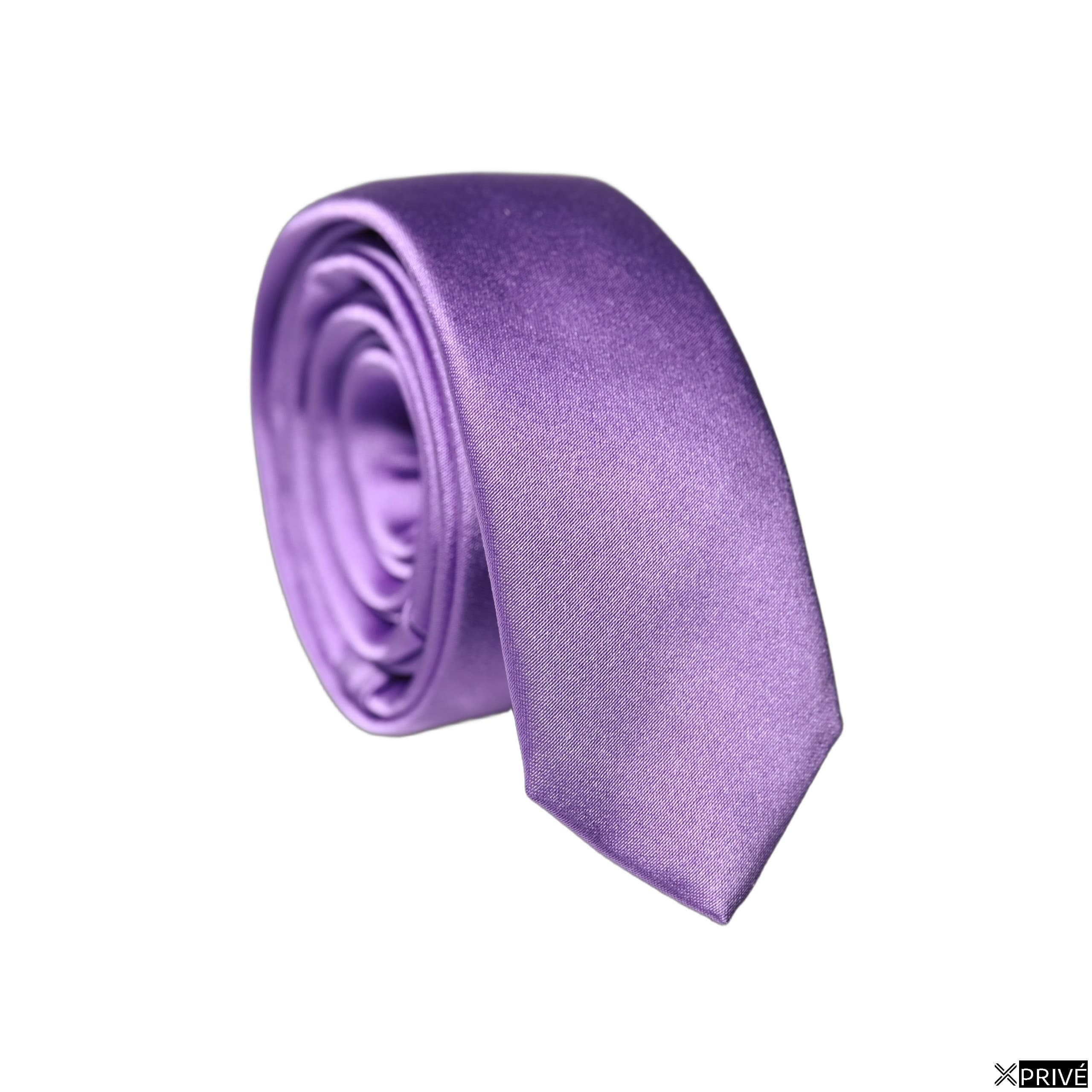 Cravate et nœud papillon violet — 1