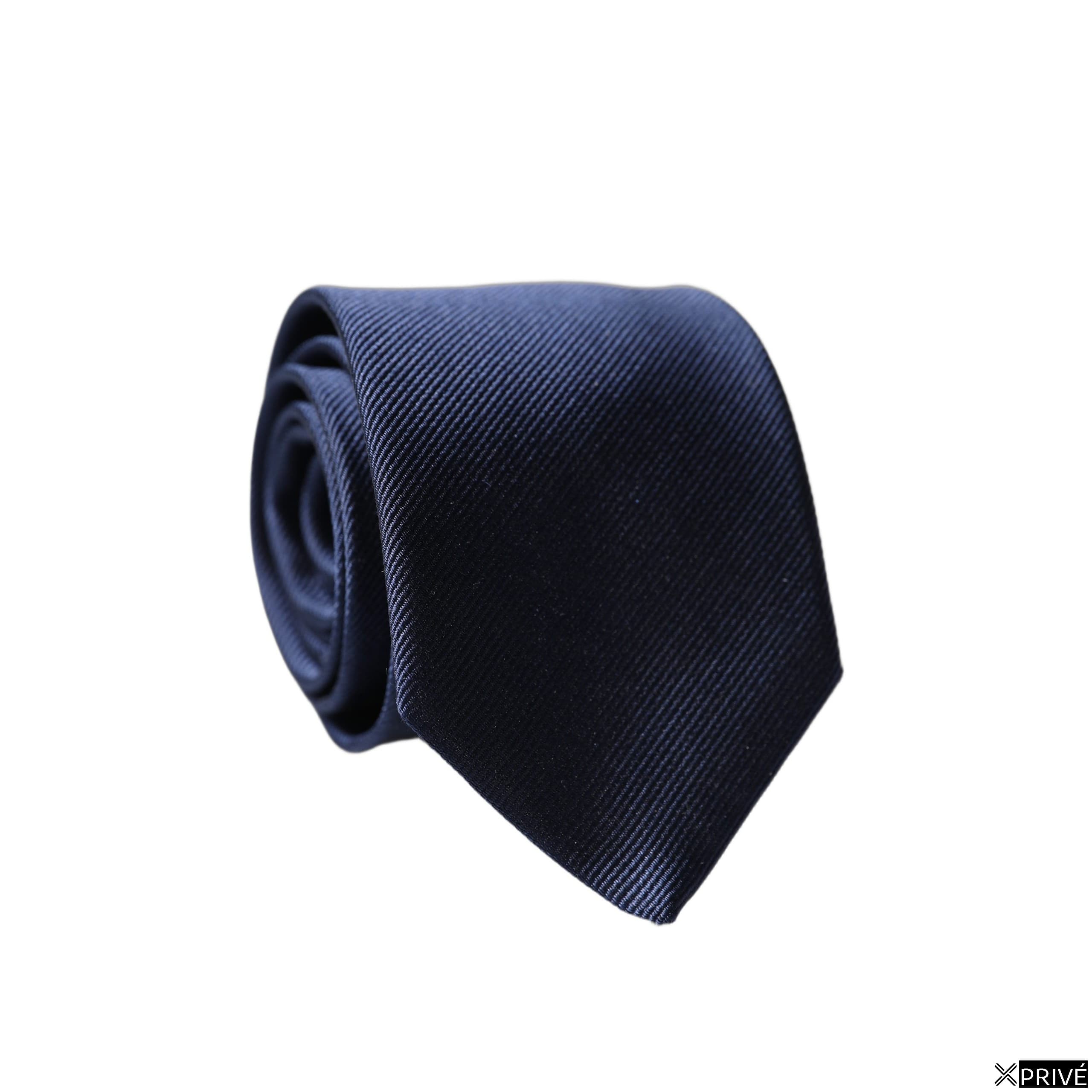 Cravate et nœud papillon bleu marine — 1