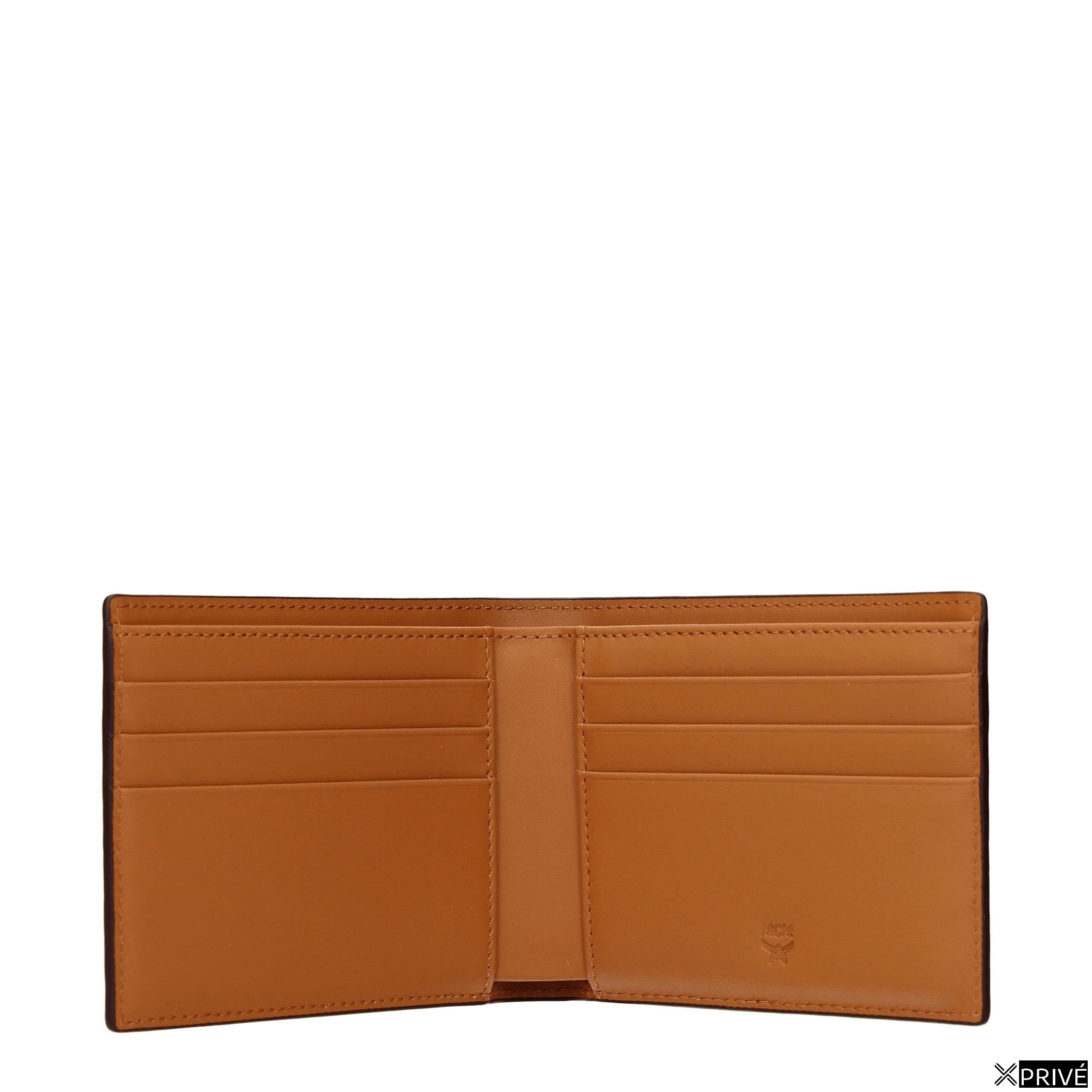 Portefeuille brun en Tissu — 2
