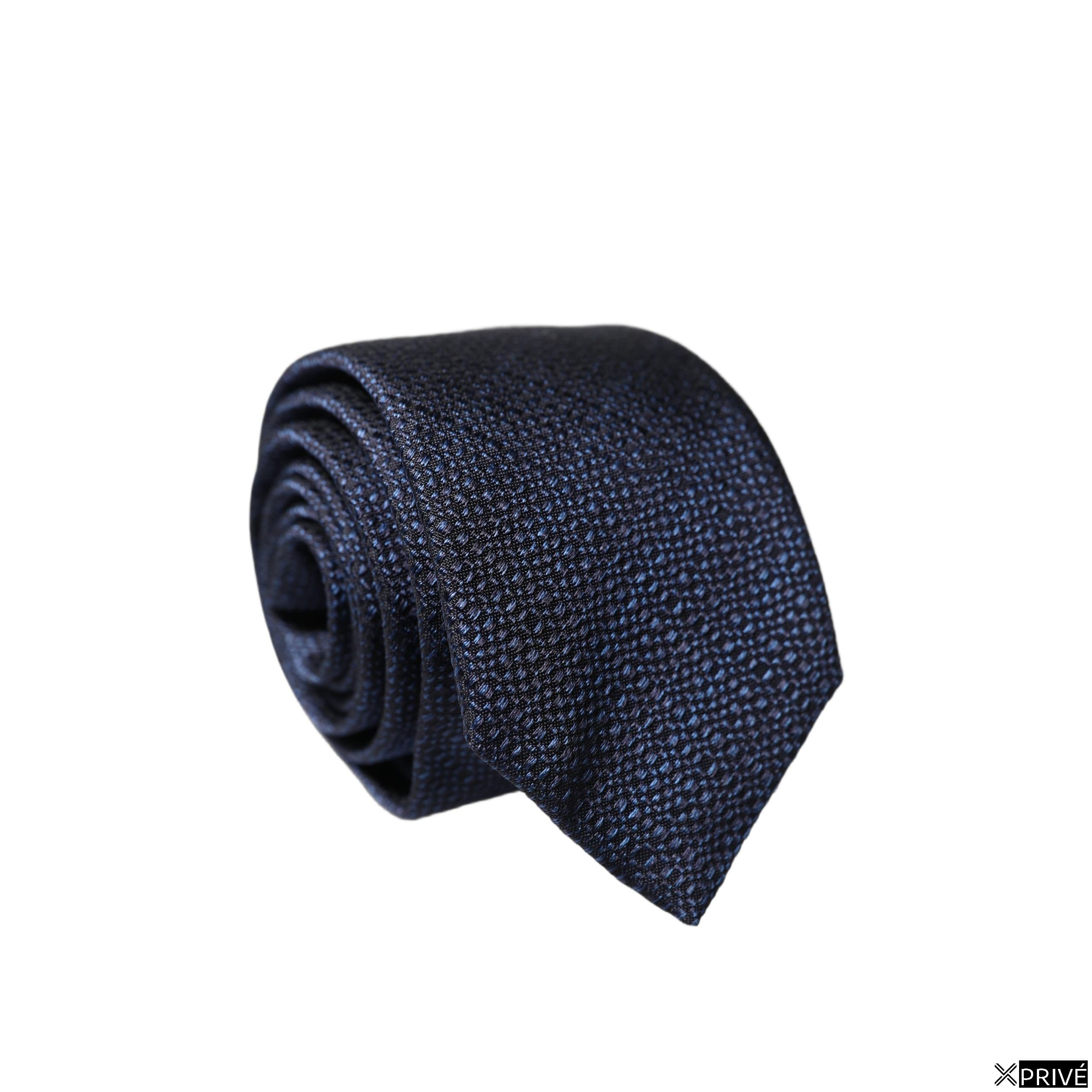Cravate et nœud papillon bleu marine — 1
