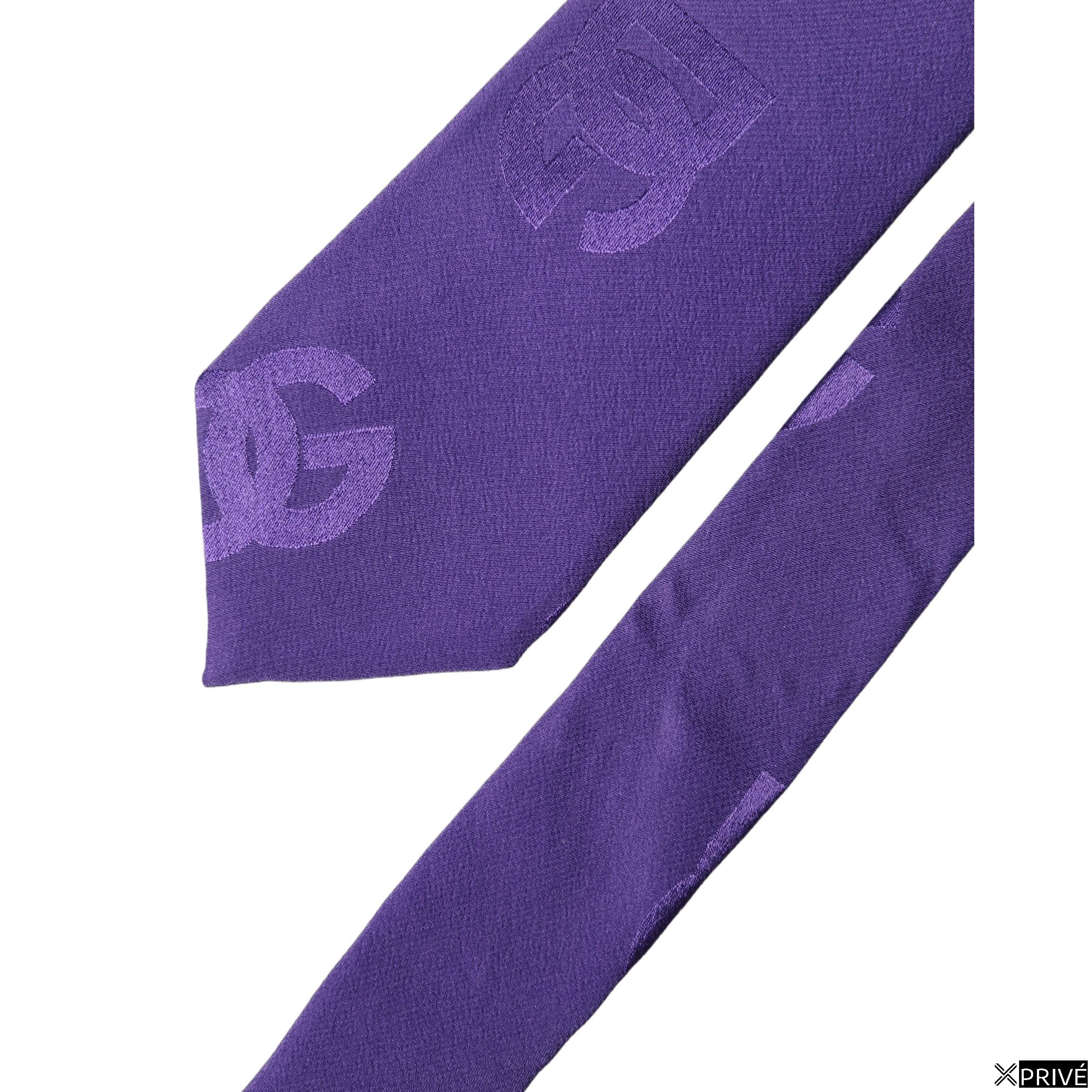 Cravate et nœud papillon violet — 5