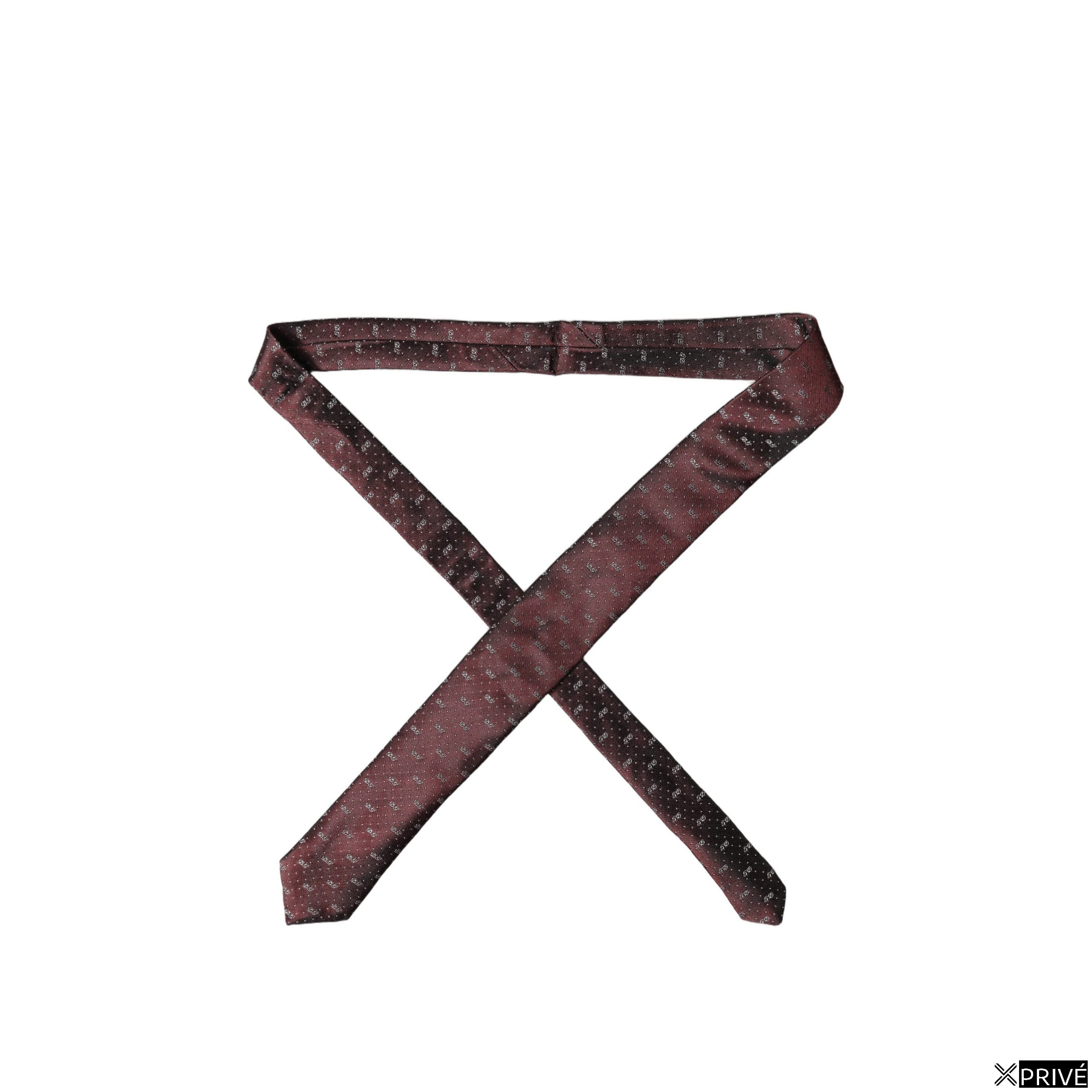 Cravate et nœud papillon bordeaux — 5