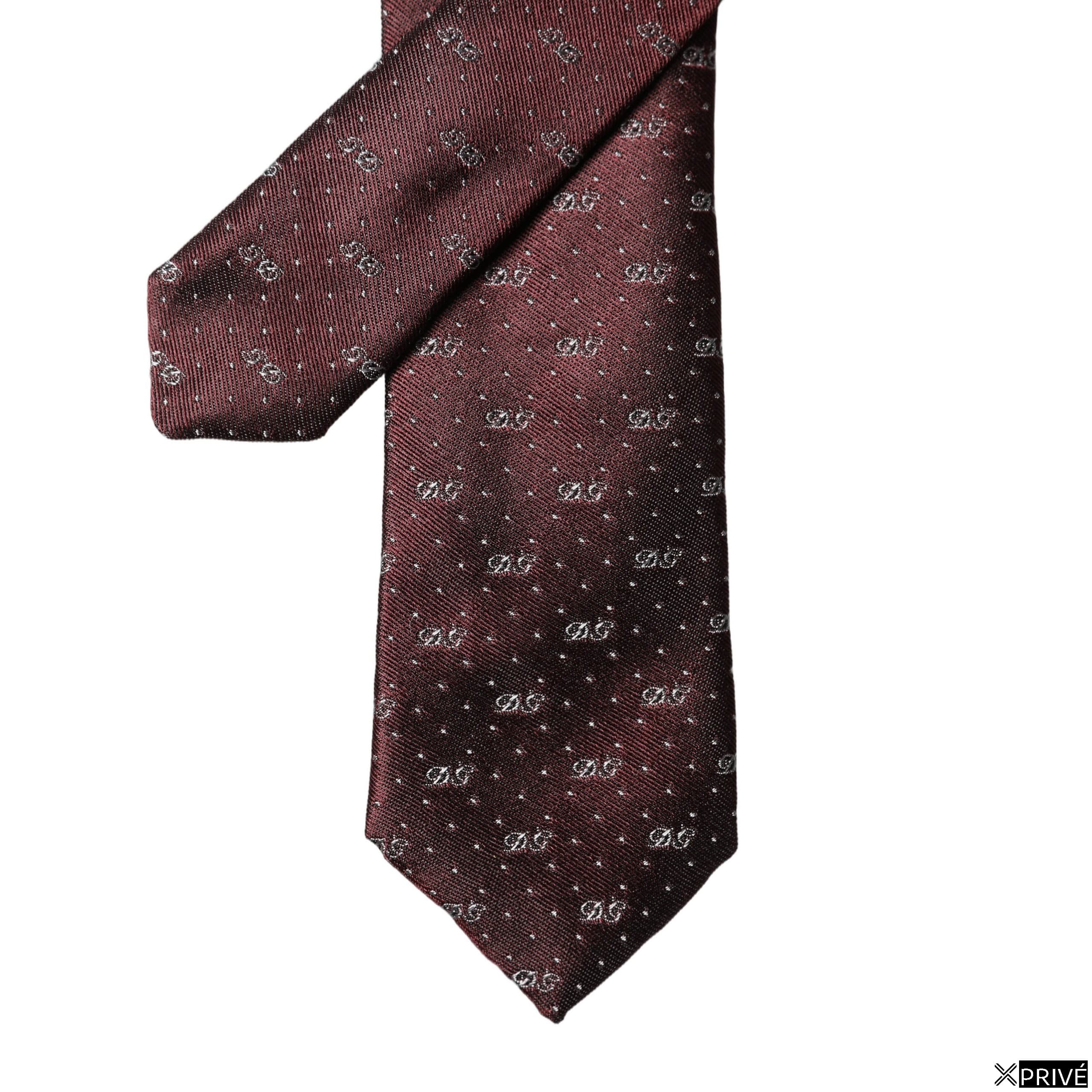 Cravate et nœud papillon bordeaux — 4