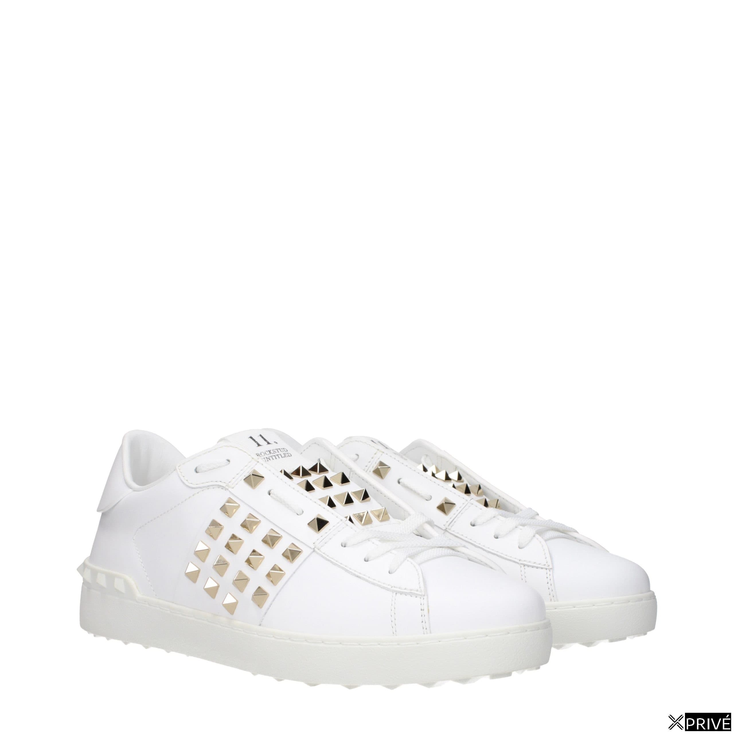 Chaussures de sport bleues en Cuir — 2