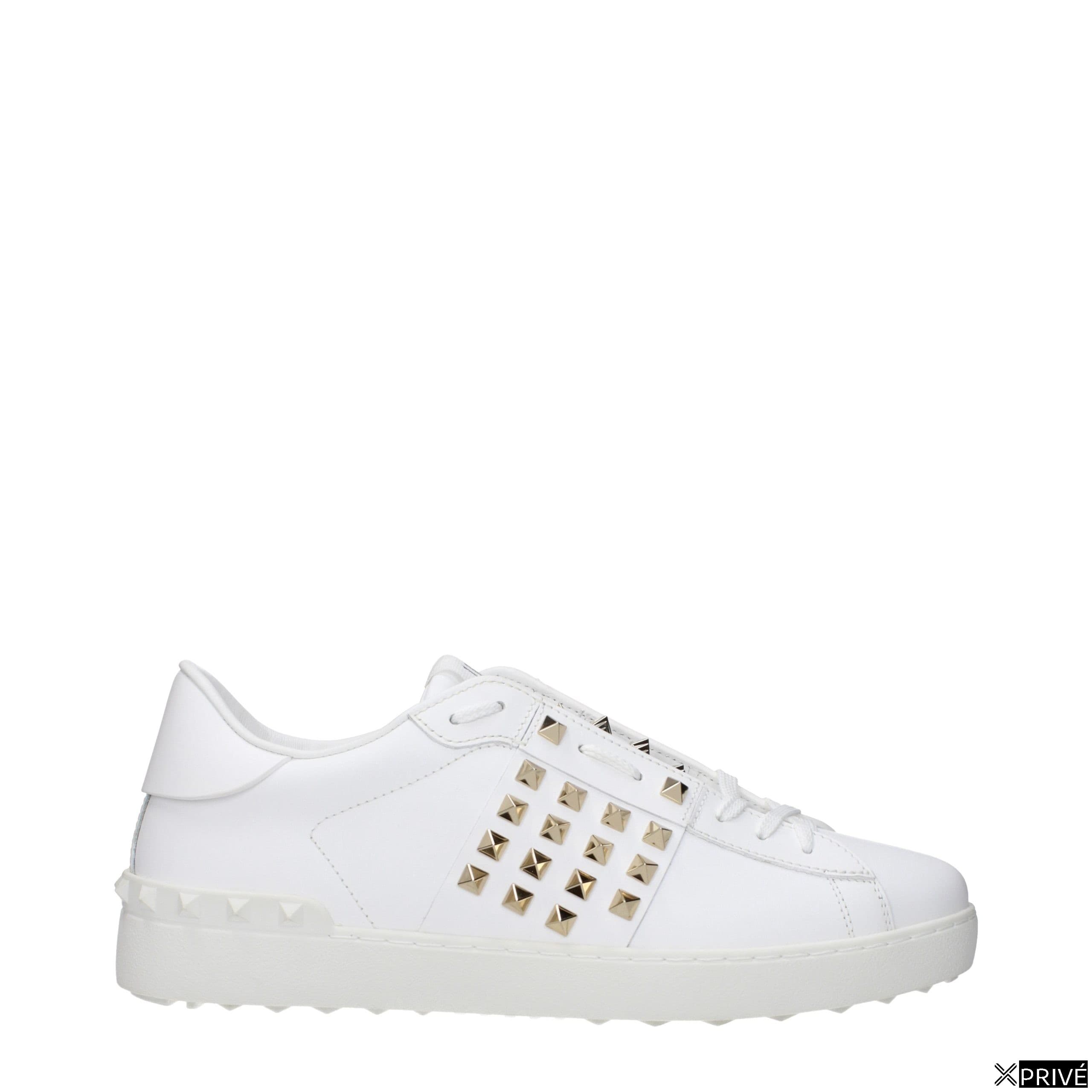 Chaussures de sport bleues en Cuir — 1