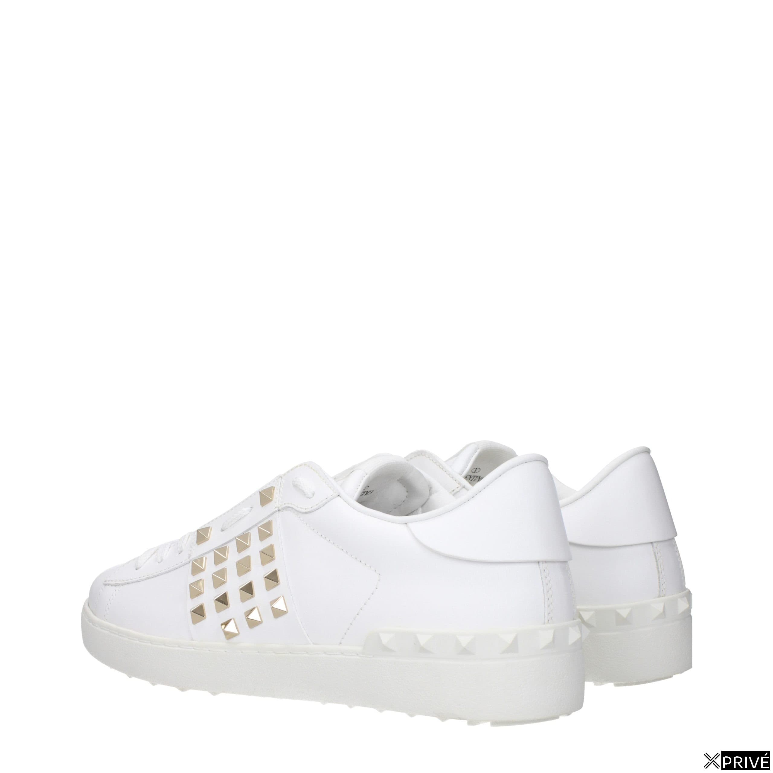 Chaussures de sport bleues en Cuir — 4