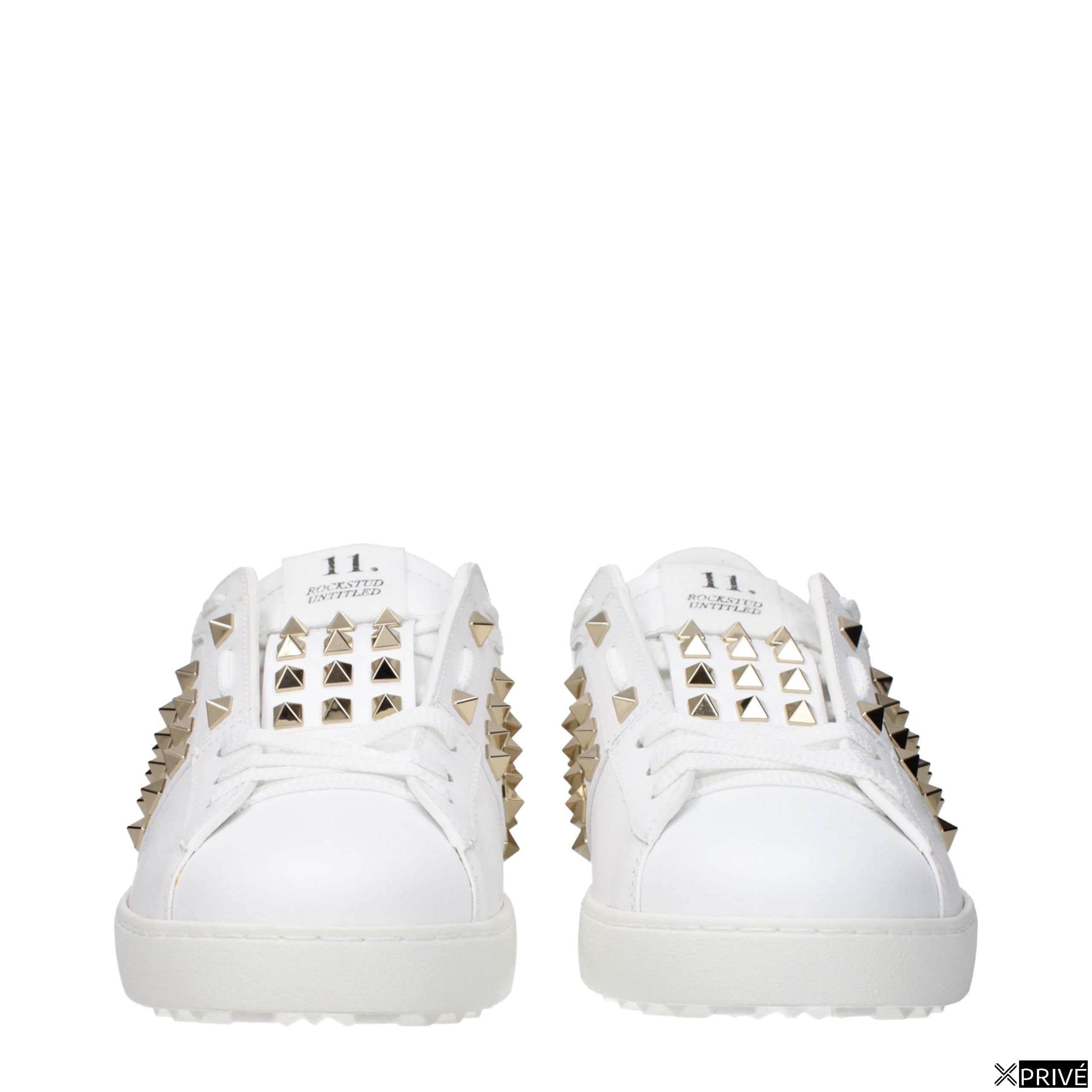 Chaussures de sport bleues en Cuir — 3
