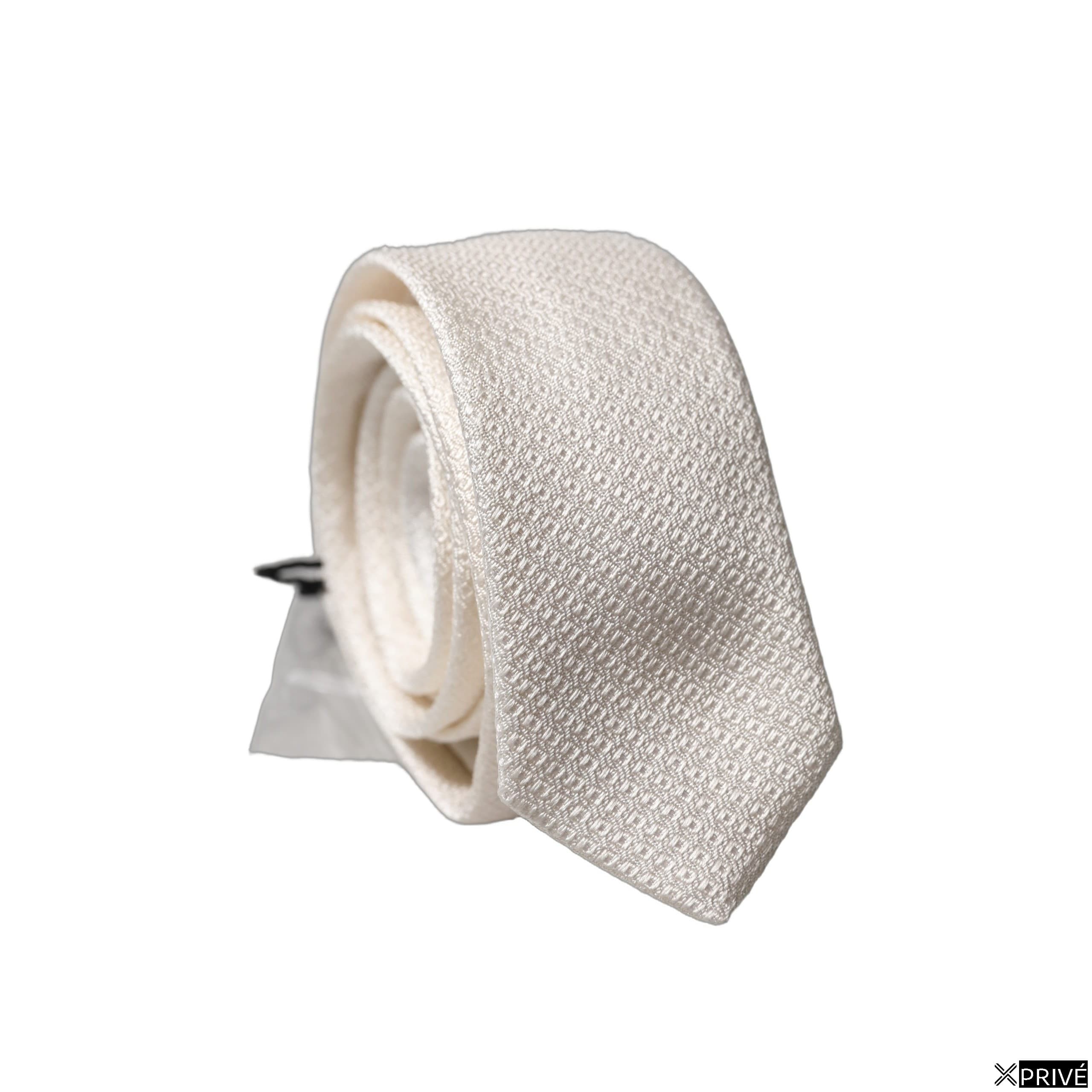 Cravate et nœud papillon blanc — 1