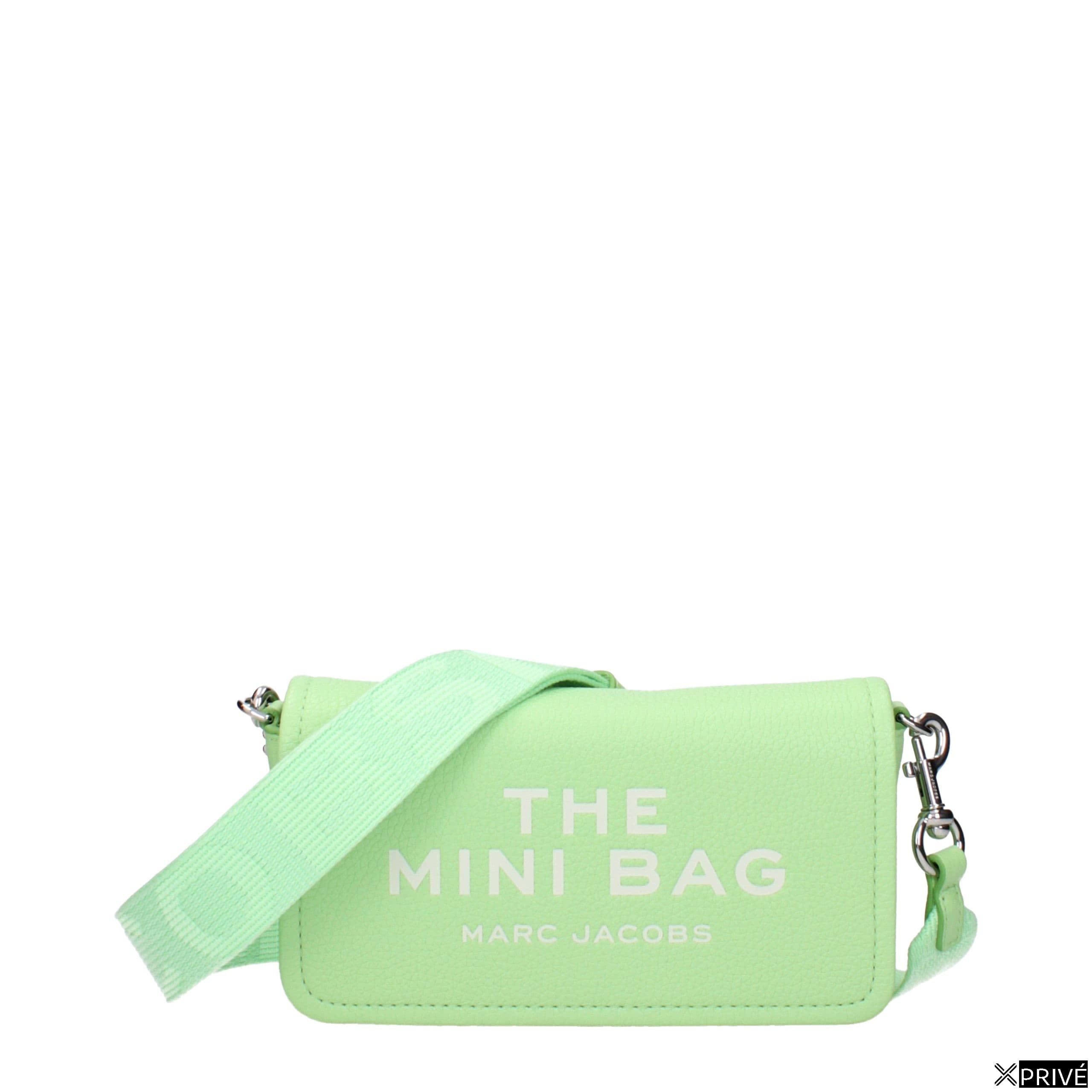 Sac porté croisé vert en Cuir — 1