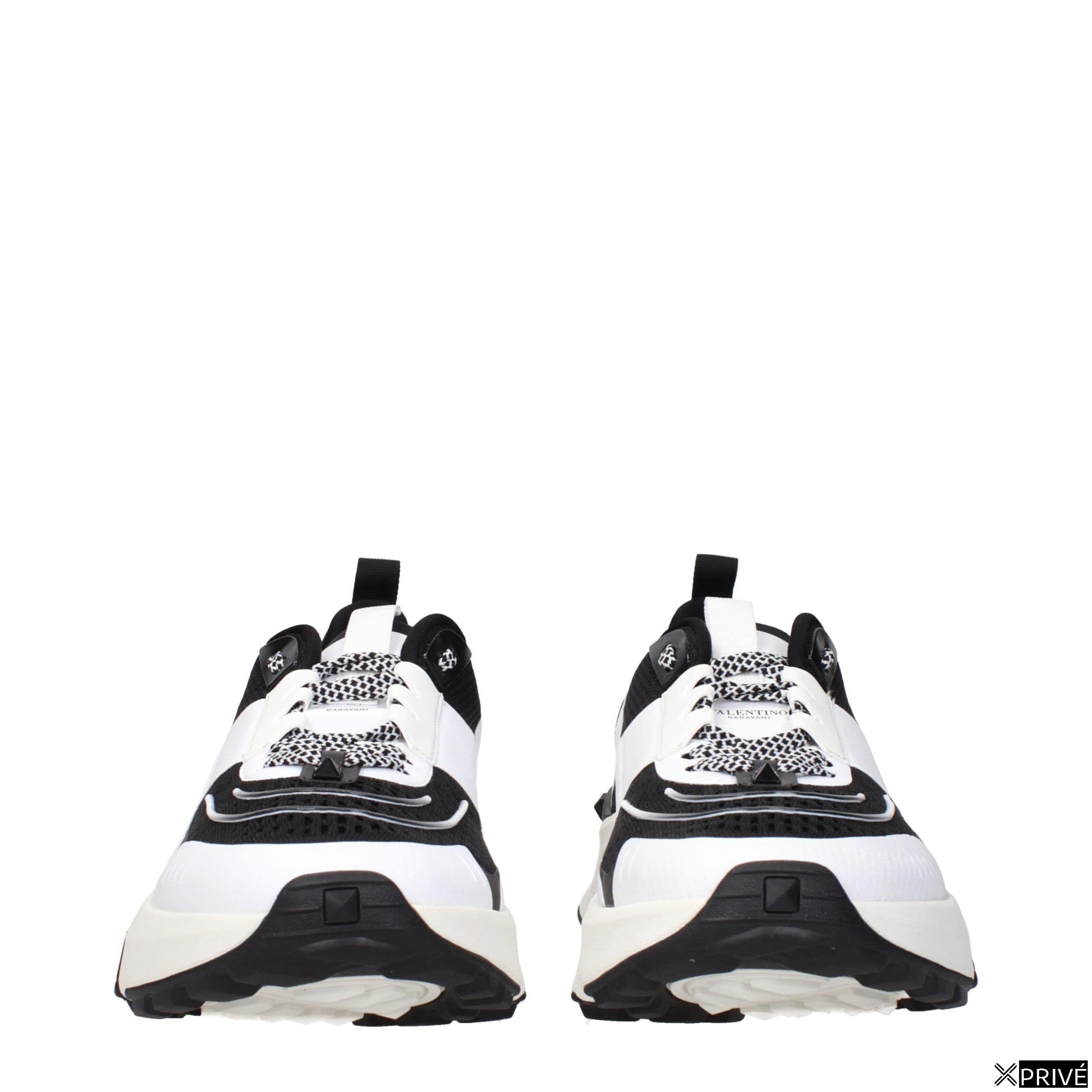 Chaussures de sport noires en Tissu — 3