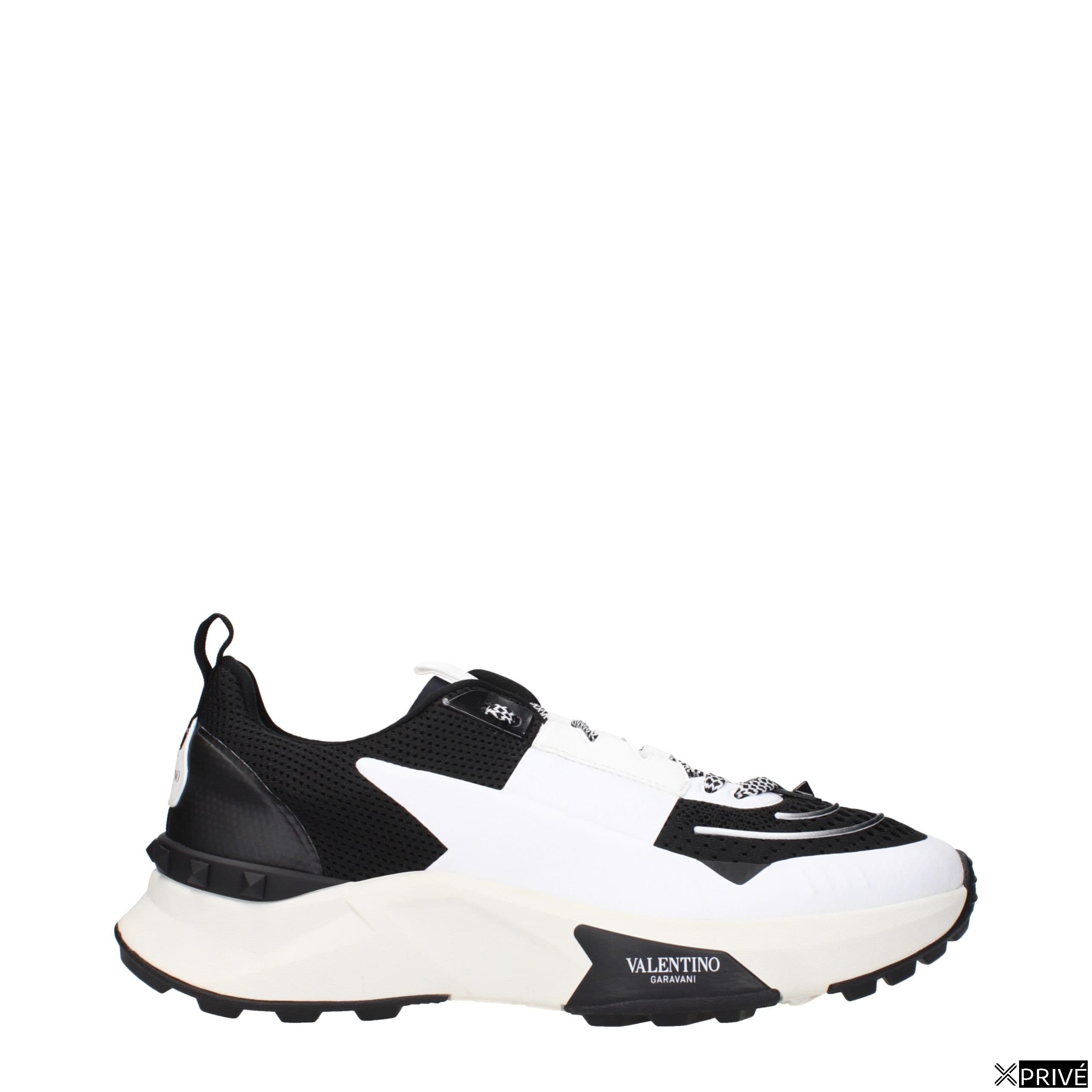 Chaussures de sport noires en Tissu — 1