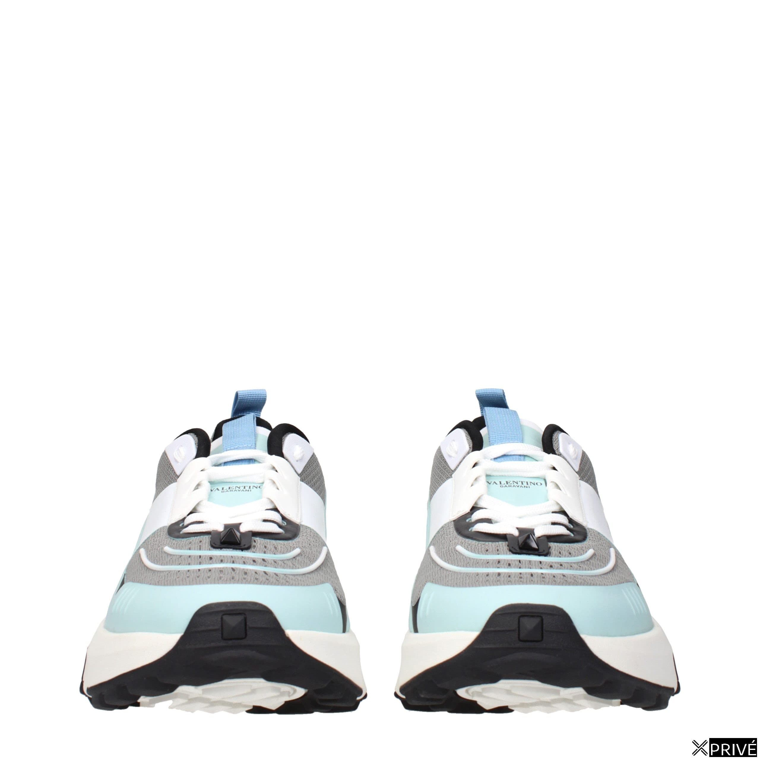 Chaussures de sport grises en Tissu — 3