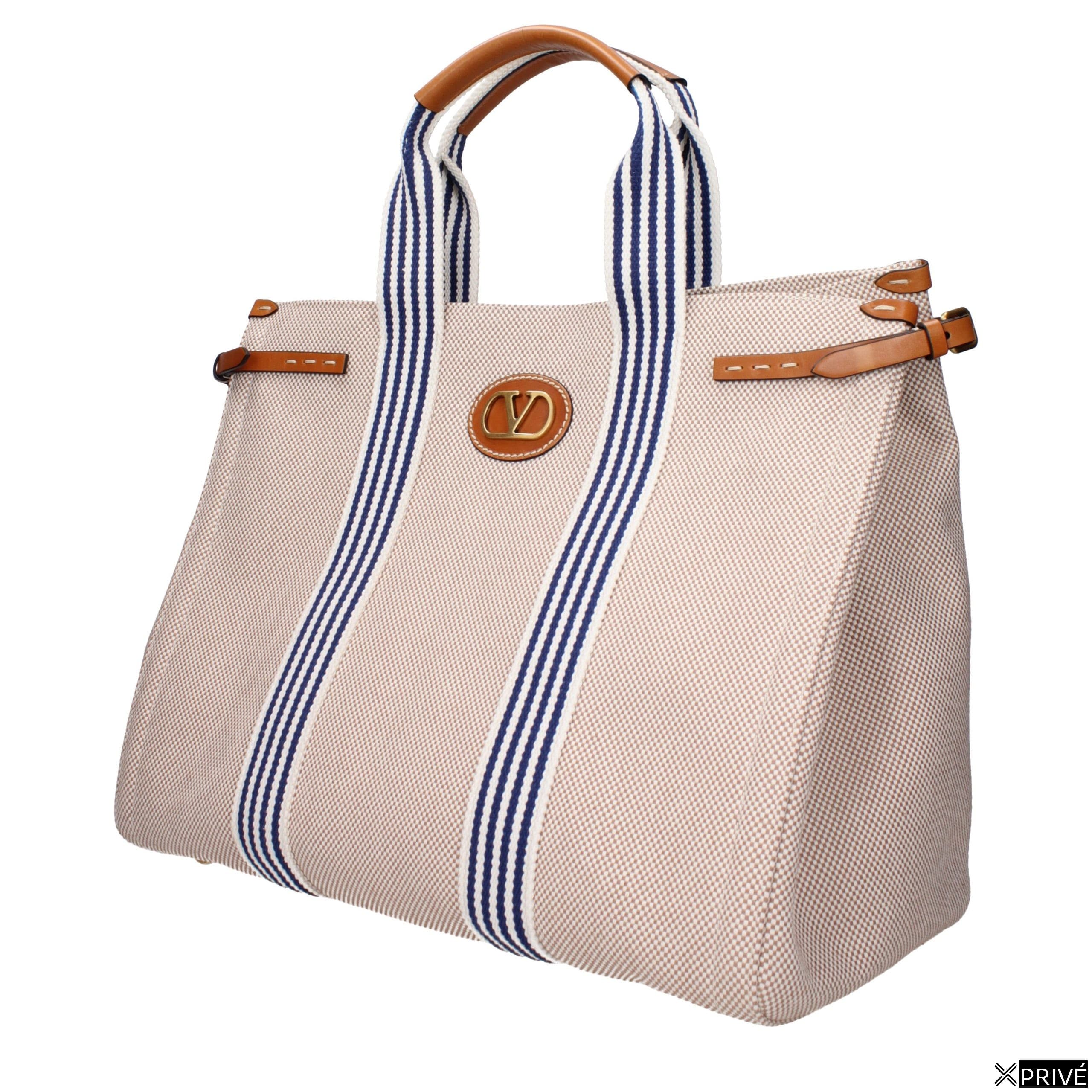Sac à main beige en Tissu — 2