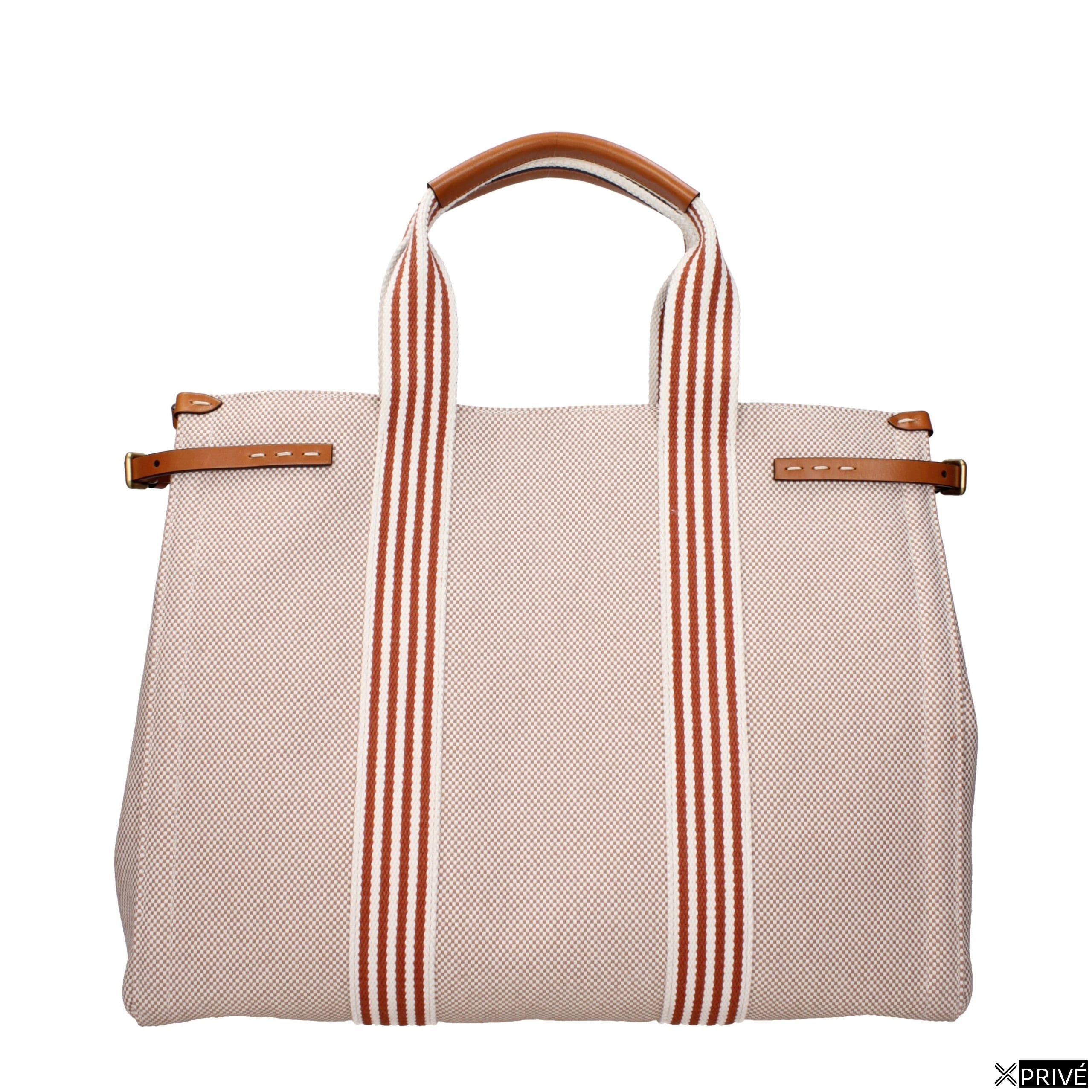 Sac à main beige en Tissu — 3